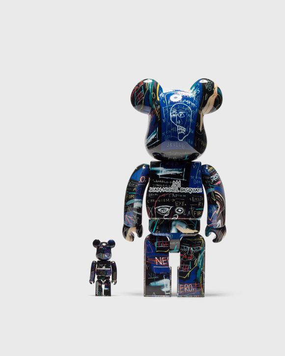 Be@rbrick 400% and 100% Jean-Michel Basquiat #7 - myplasticheart