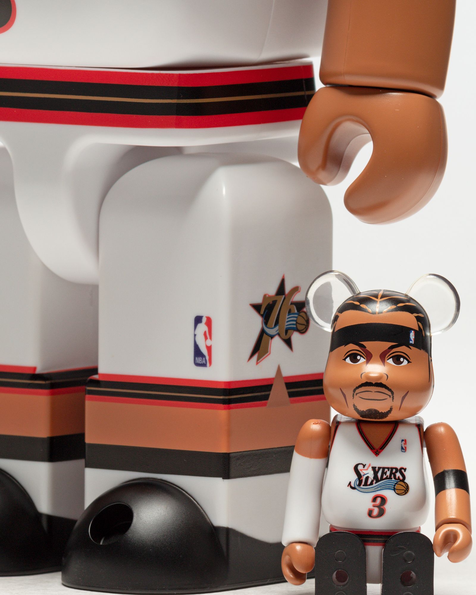 BEARBRICK 400% ALLEN IVERSON 2-PACK