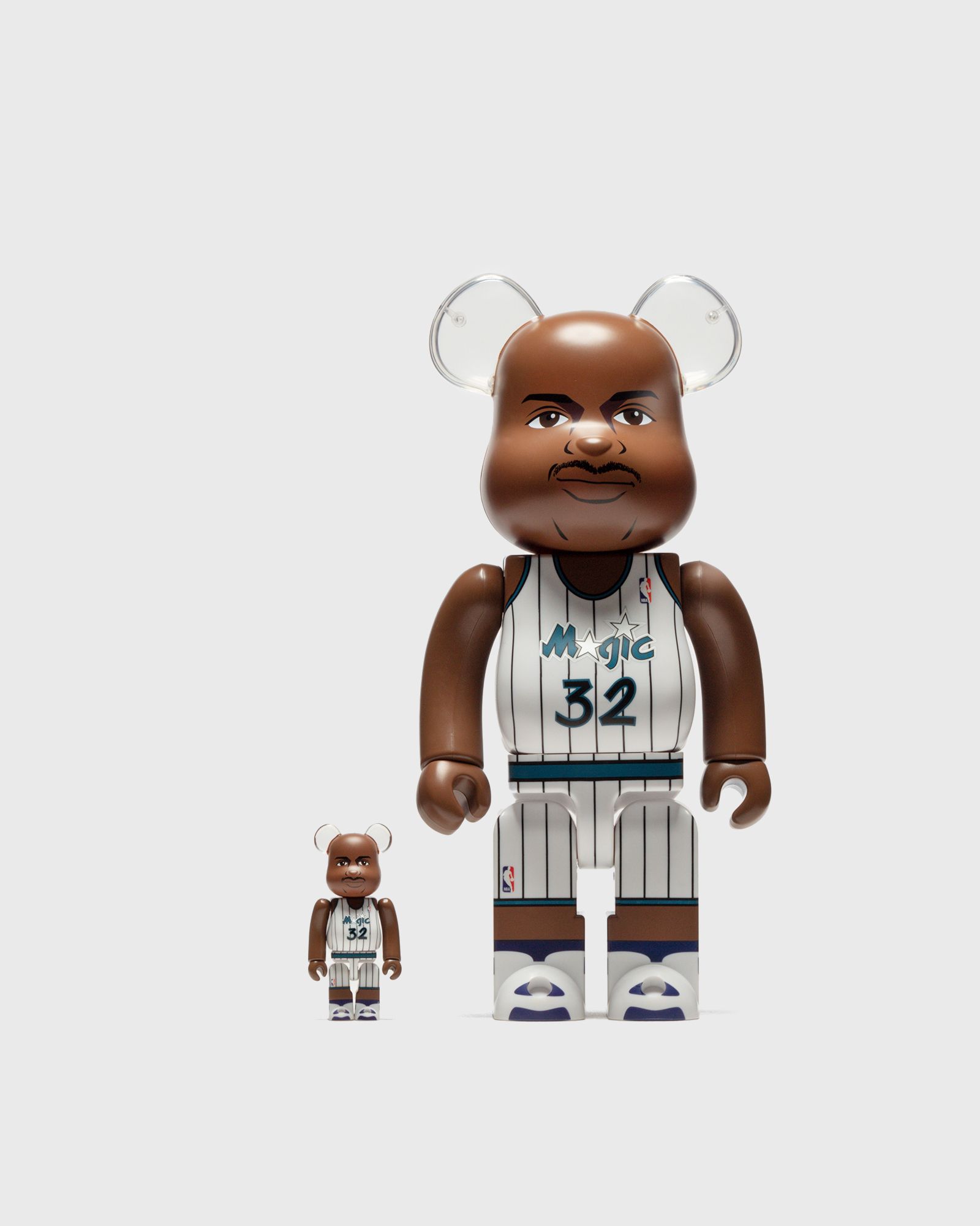 BEARBRICK 400% SHAQUILLE O'NEAL 2-PACK