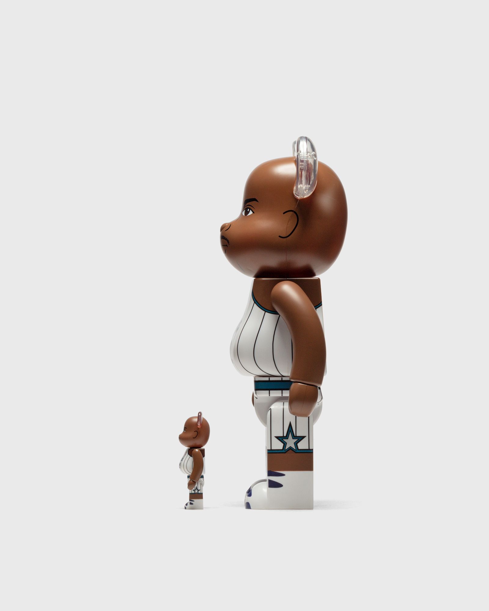 BEARBRICK 400% SHAQUILLE O'NEAL 2-PACK