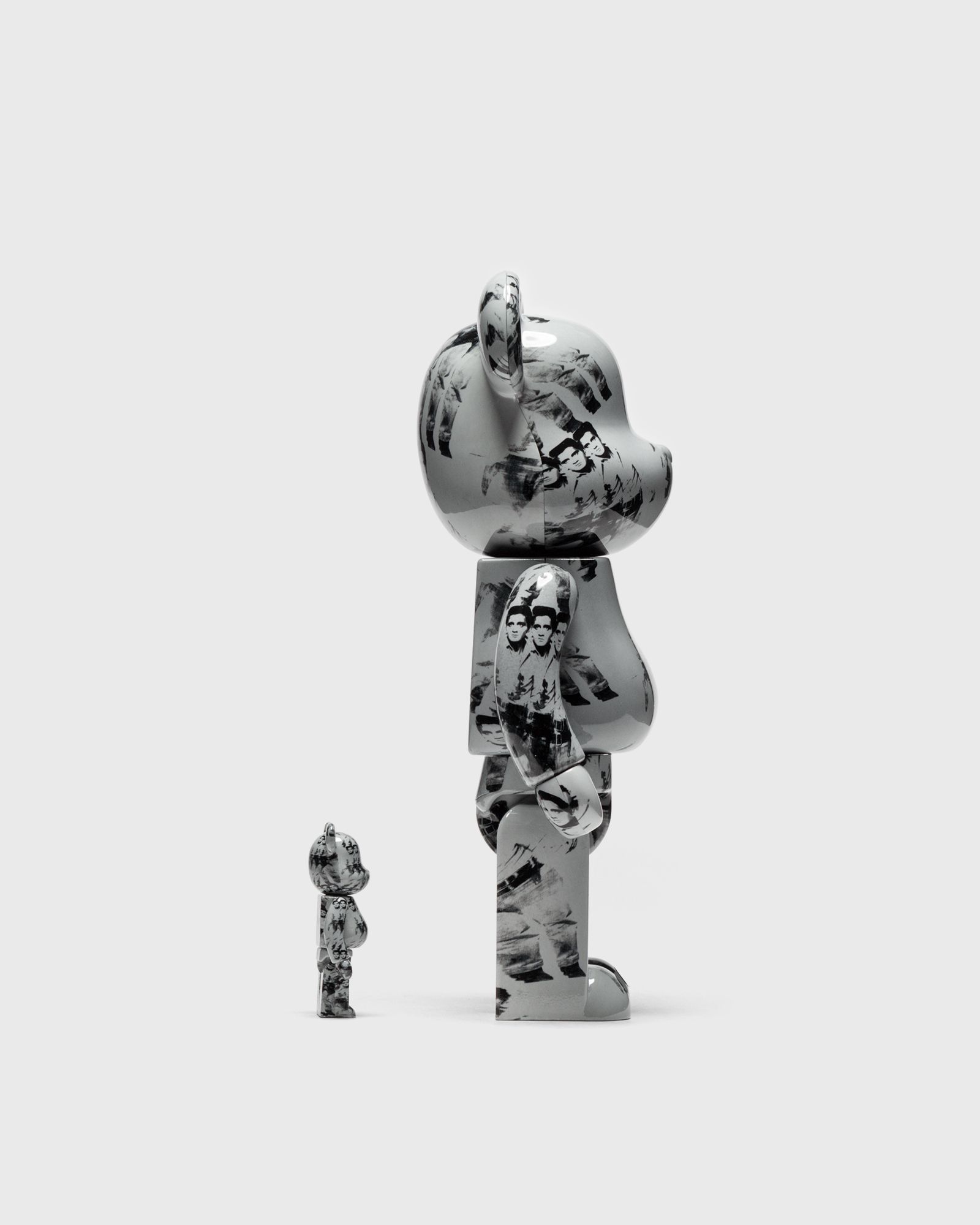 BE@RBRICK ANDY WARHOL ELVIS PRESLEY - 100% + 400%