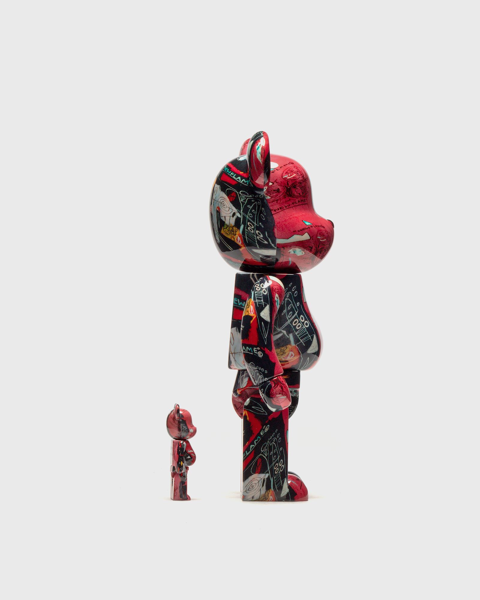 BEARBRICK 400% WARHOL X BASQUIAT #1 2-PACK