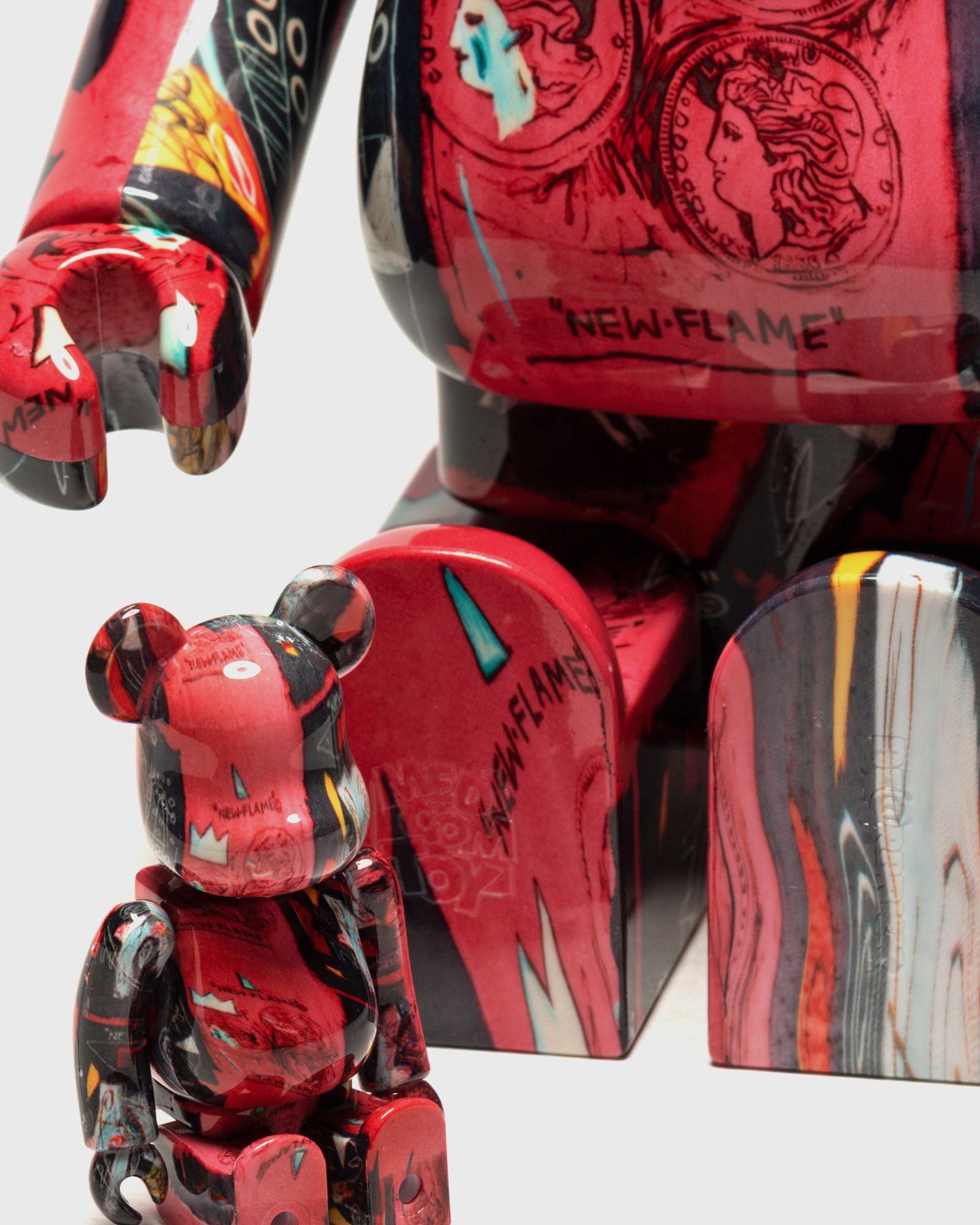 BEARBRICK 400% WARHOL X BASQUIAT #1 2-PACK