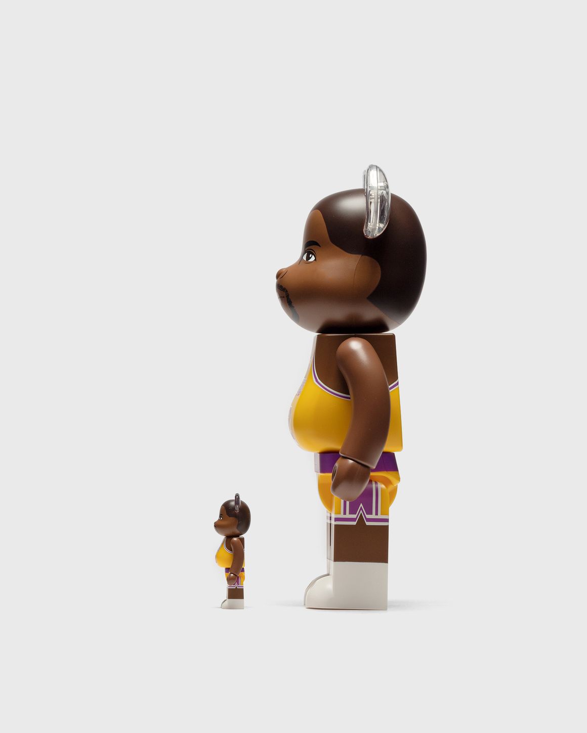 MEDICOM MAGIC JOHNSON 400% & 100% BE@RBRICK SET