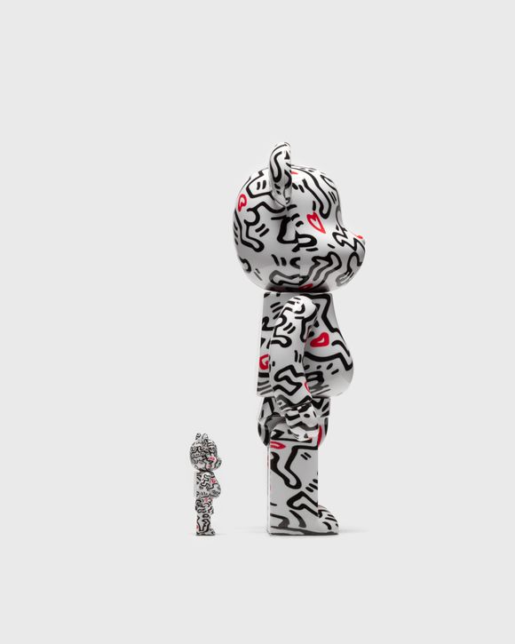 MEDICOM BEARBRICK 400% KEITH HARING #8 2-PACK Multi - MULTI