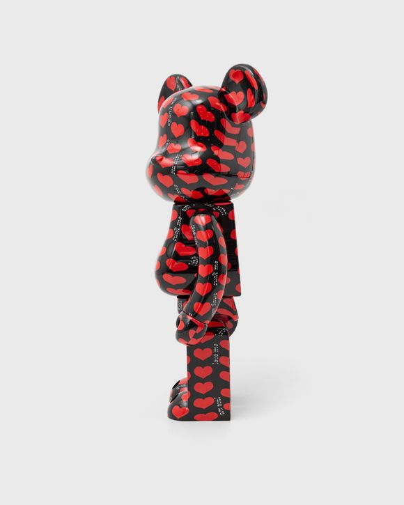 MEDICOM BEARBRICK 1000% BLACK HEART Multi | BSTN Store