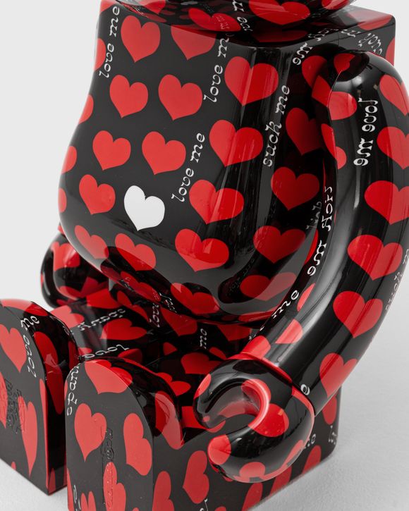 MEDICOM BEARBRICK 1000% BLACK HEART Multi | BSTN Store