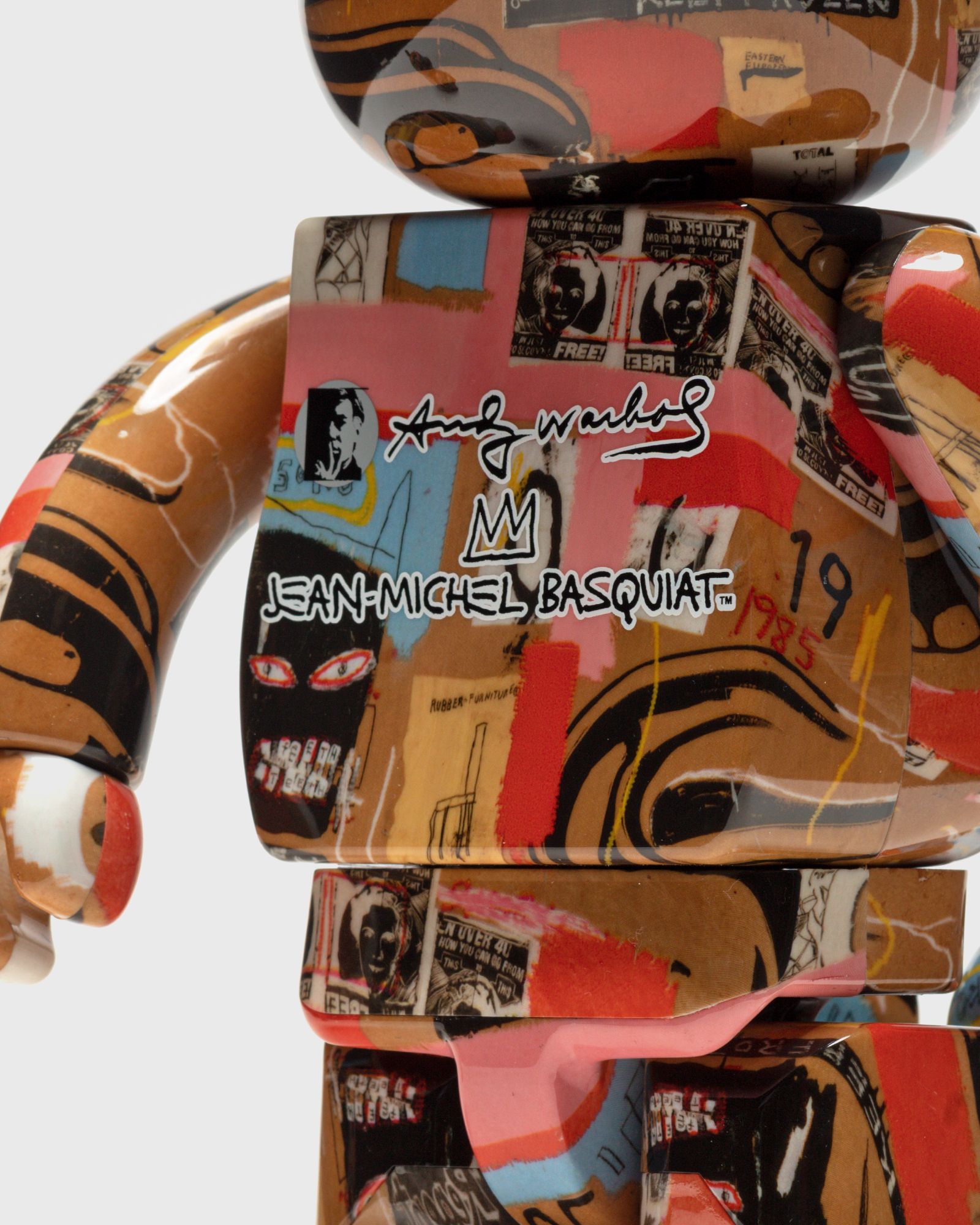 BEARBRICK 1000% WARHOL X BASQUIAT #2