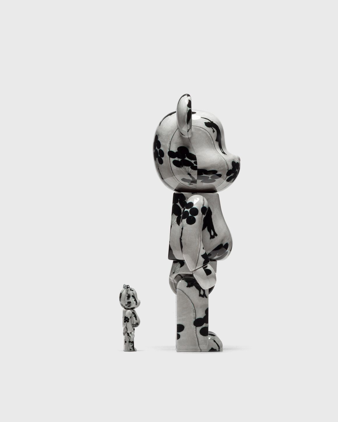 MEDICOM TOY - Bearbrick Flying Balloons Girl 100％ &amp;400 Medicom Toy BEARBRICK Banksy Flying Balloons Girl 100% And