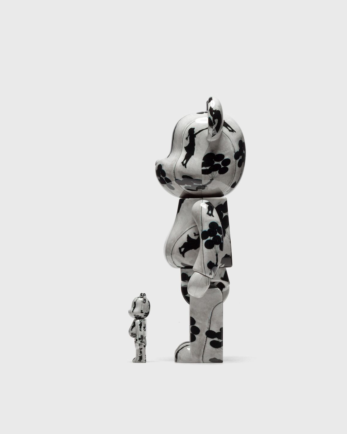 MEDICOM TOY - Bearbrick Flying Balloons Girl 100％ 400％ Be@rbrick Flying Balloons Girl 100% & 400% Collectible Set