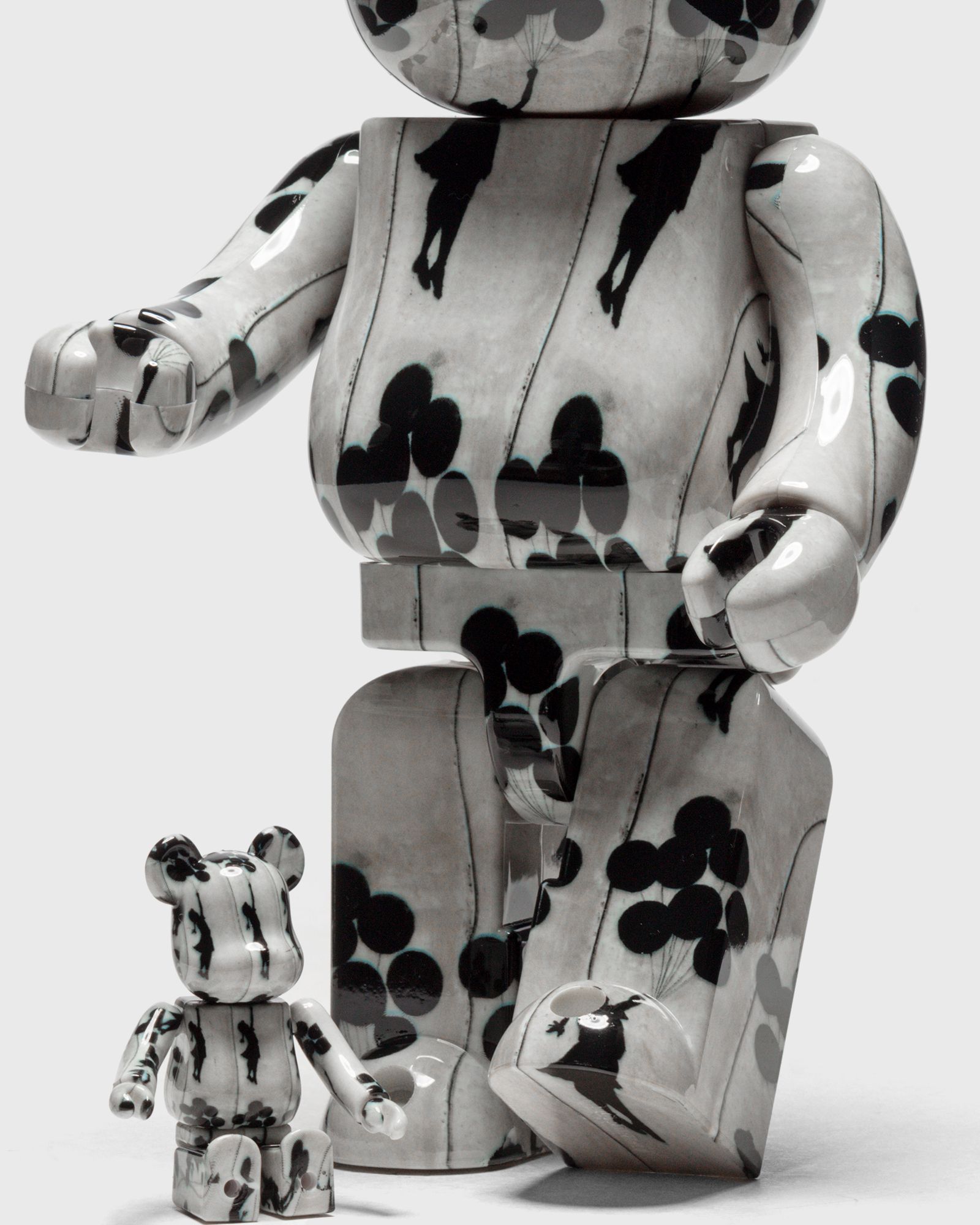 BEARBRICK 400% FLYING BALLOONS GIRL 2-PACK