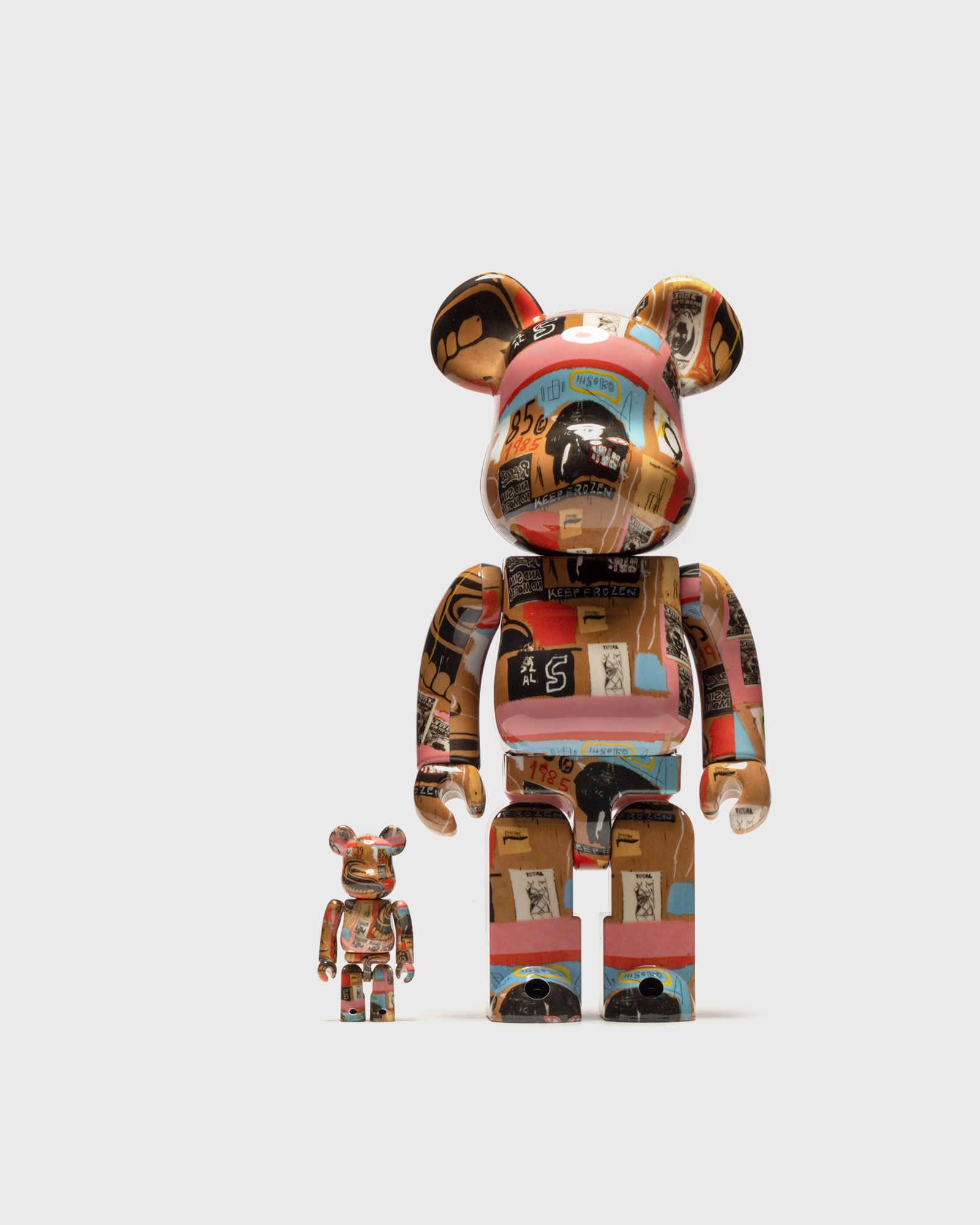 BEARBRICK 400% WARHOL X BASQUIAT #2 2-PACK