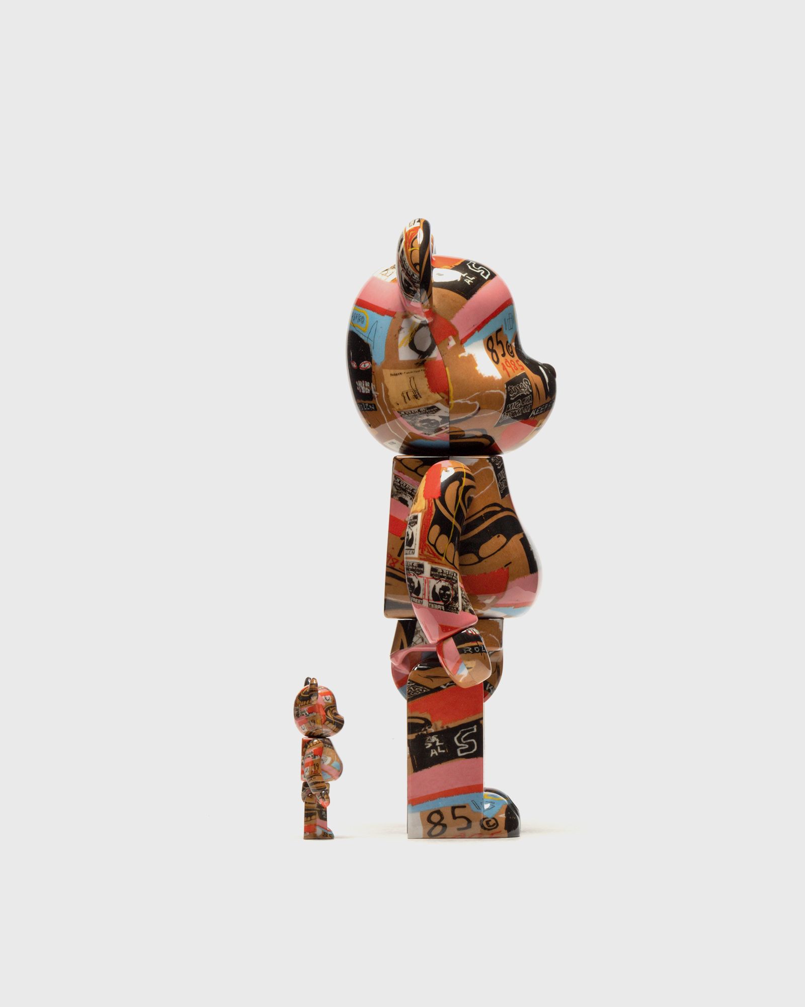 BEARBRICK 400% WARHOL X BASQUIAT #2 2-PACK