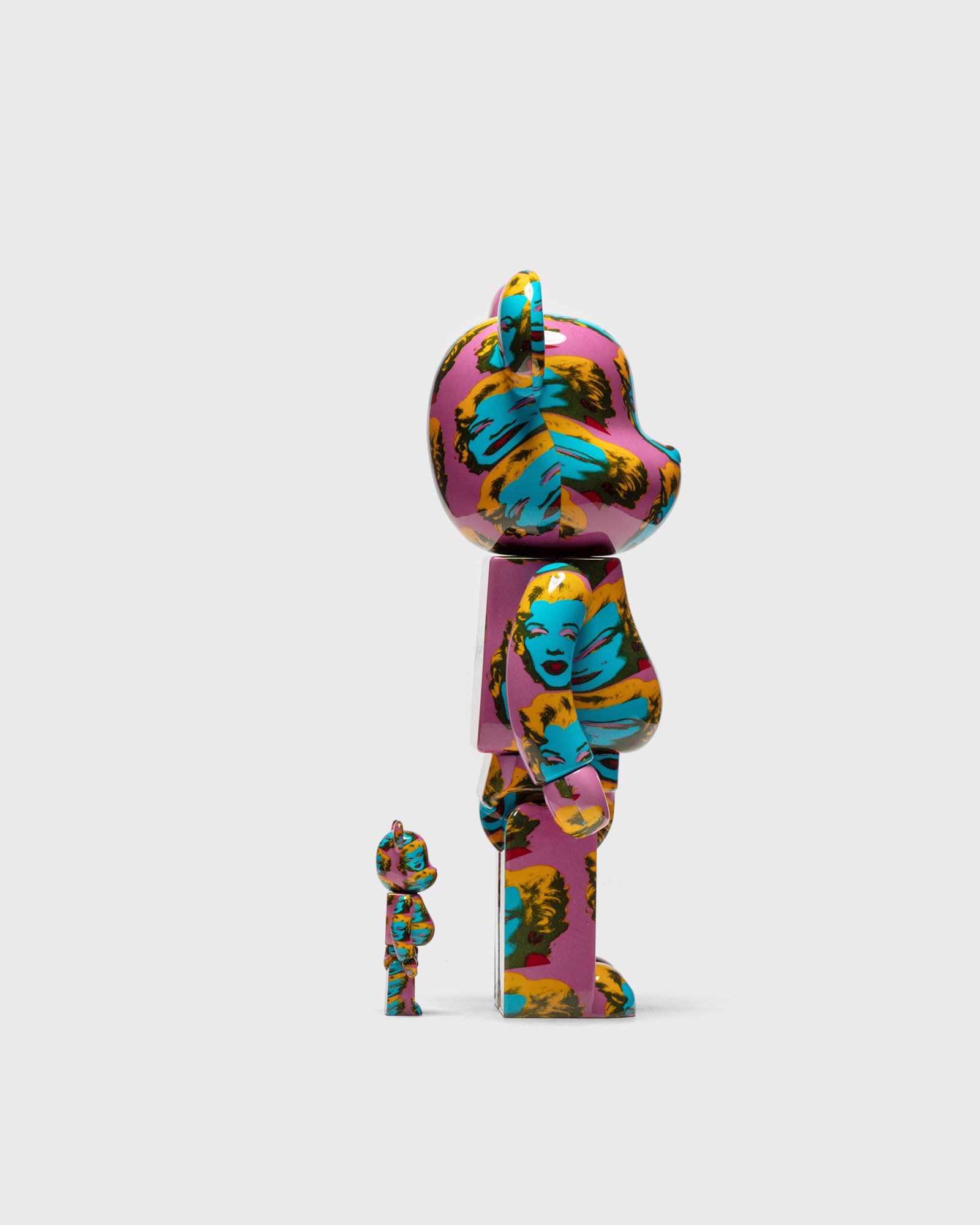 BEARBRICK 400% ANDY WARHOL MARILYN MONROE #2 2-PACK