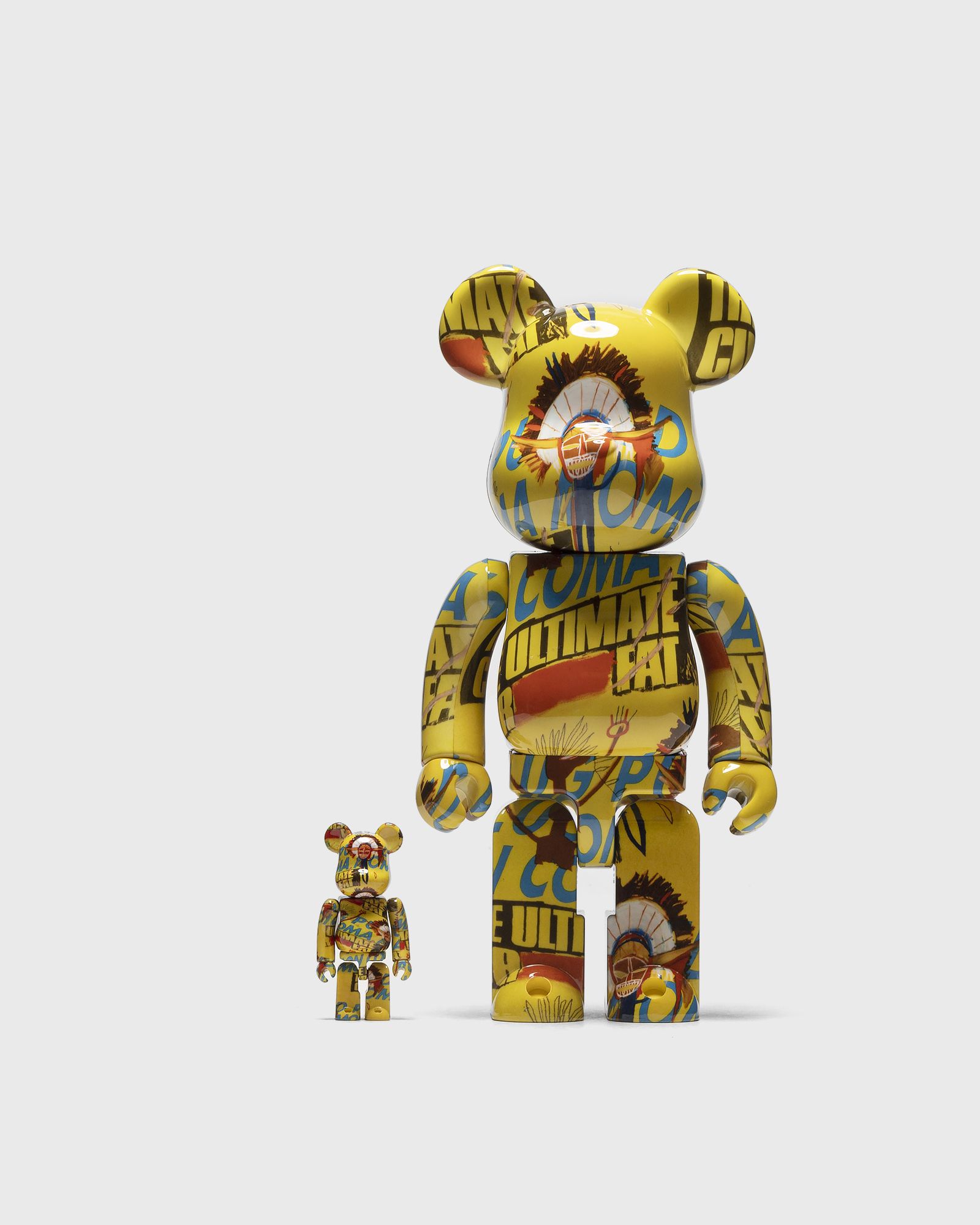 BEARBRICK 400% WARHOL X BASQUIAT #3 2-PACK