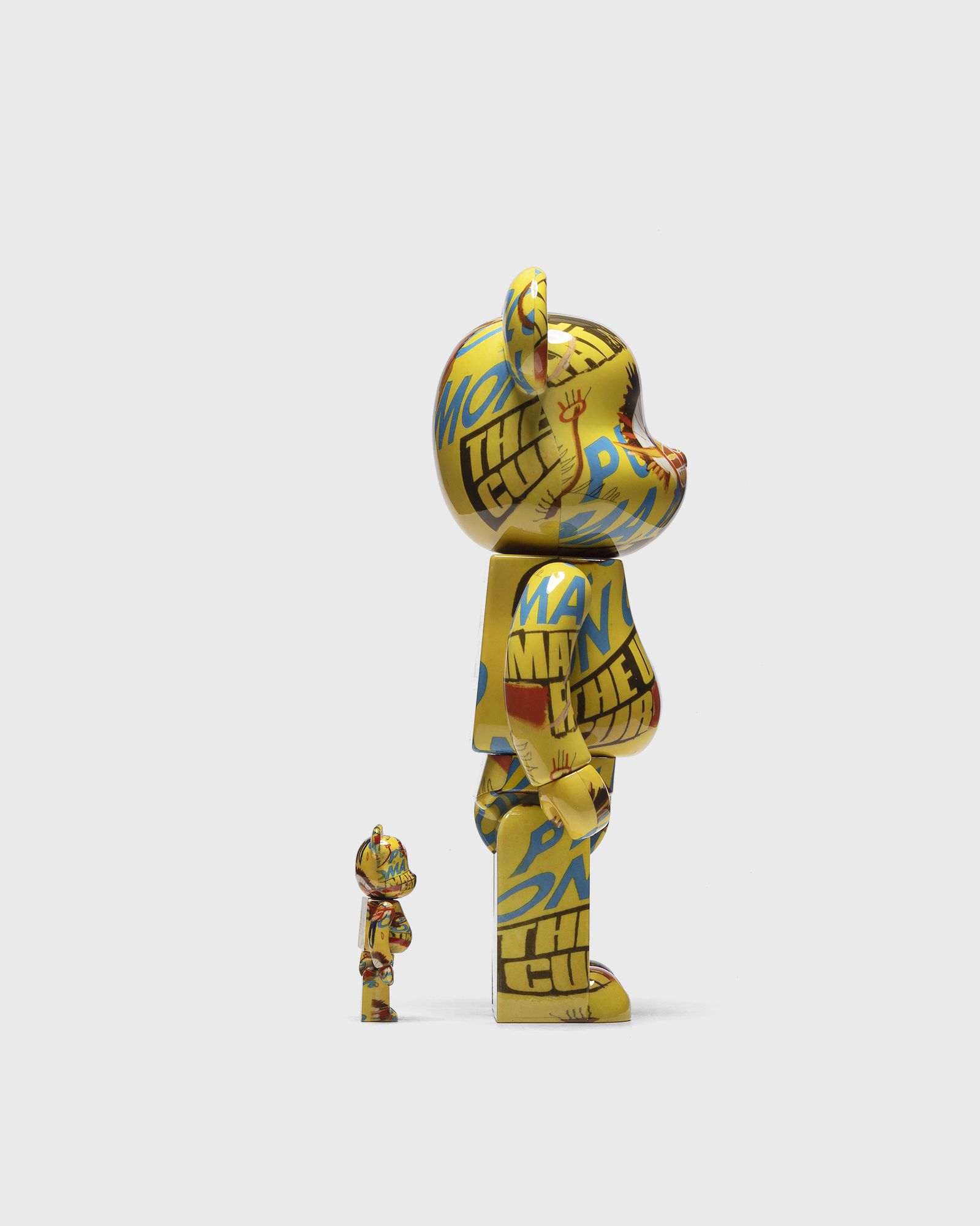 BEARBRICK 400% WARHOL X BASQUIAT #3 2-PACK