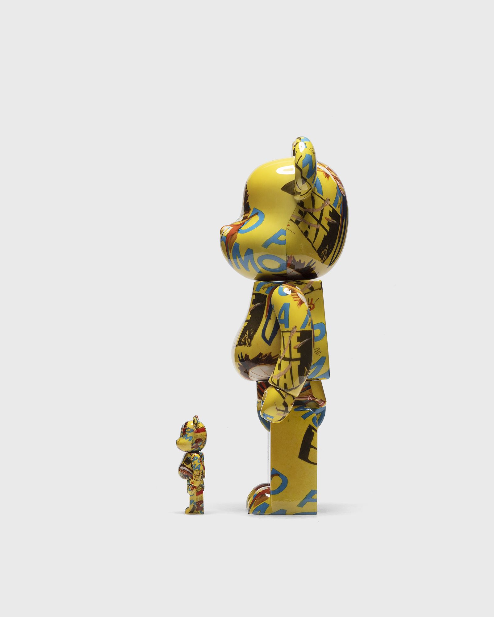 BEARBRICK 400% WARHOL X BASQUIAT #3 2-PACK