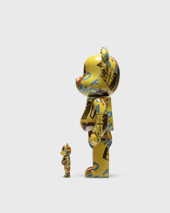 BEARBRICK 400% WARHOL X BASQUIAT #3 2-PACK