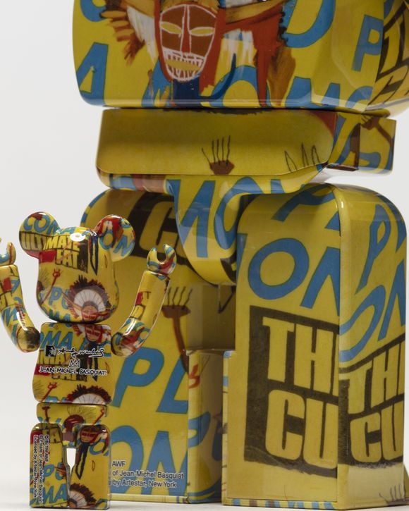 BEARBRICK 400% WARHOL X BASQUIAT #3 2-PACK