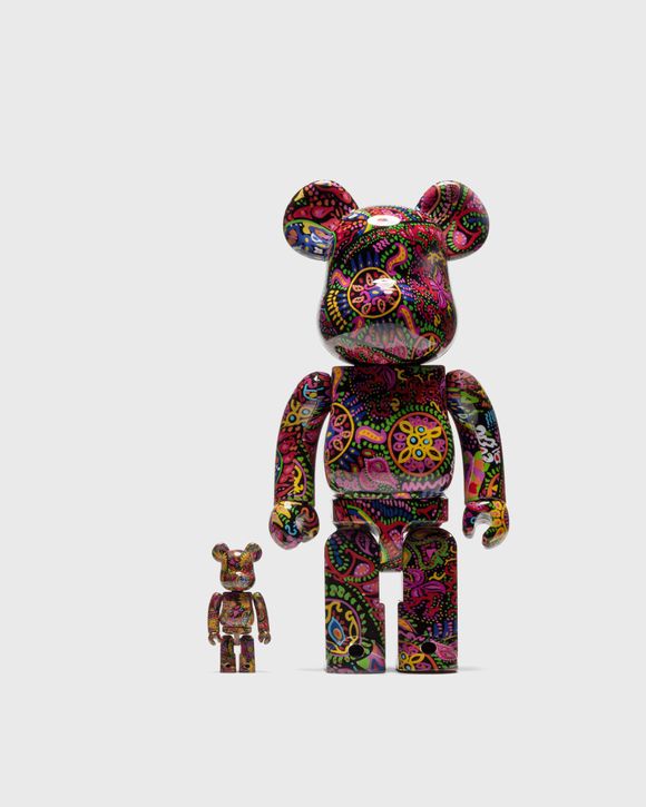 MEDICOM BEARBRICK 400% PSYCHEDELIC PAISLEY 2-PACK Multi - Multi