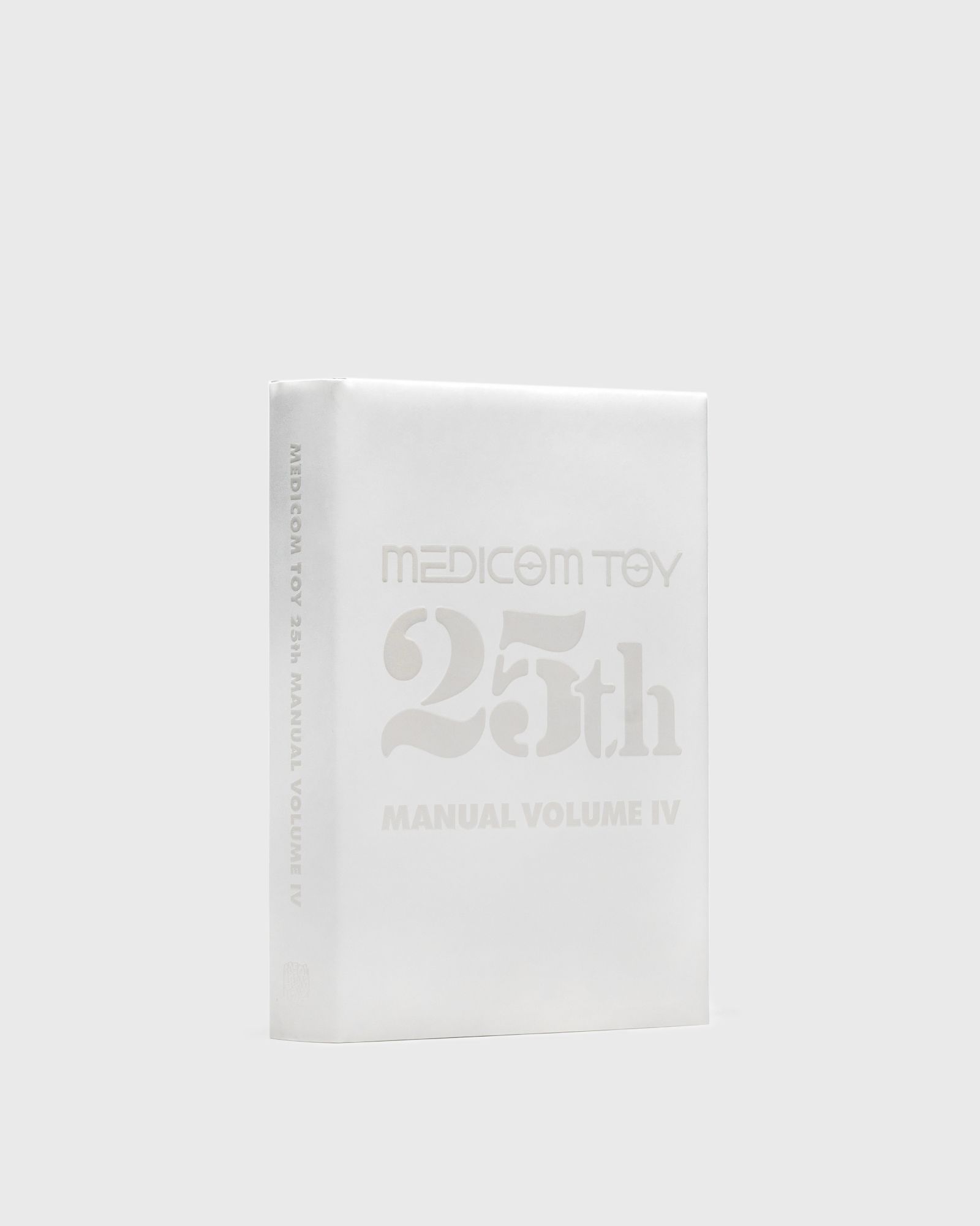 MEDICOM TOY MANUAL IV 25TH ANNIVERSARY BOOK