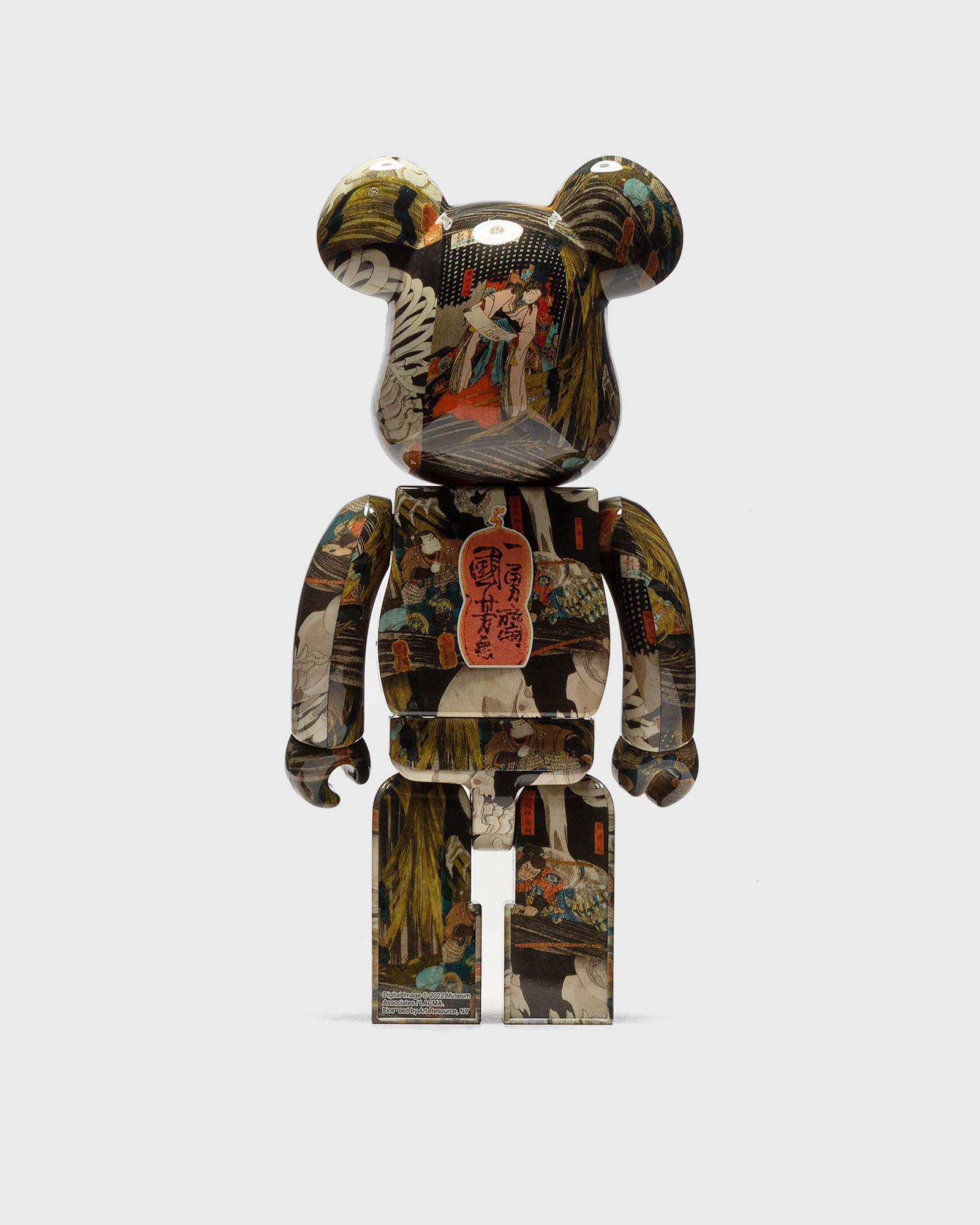 BEARBRICK 1000% UTAGAWA KUNIYOSHI THE HAUNTED OLD PALACE AT SOMA