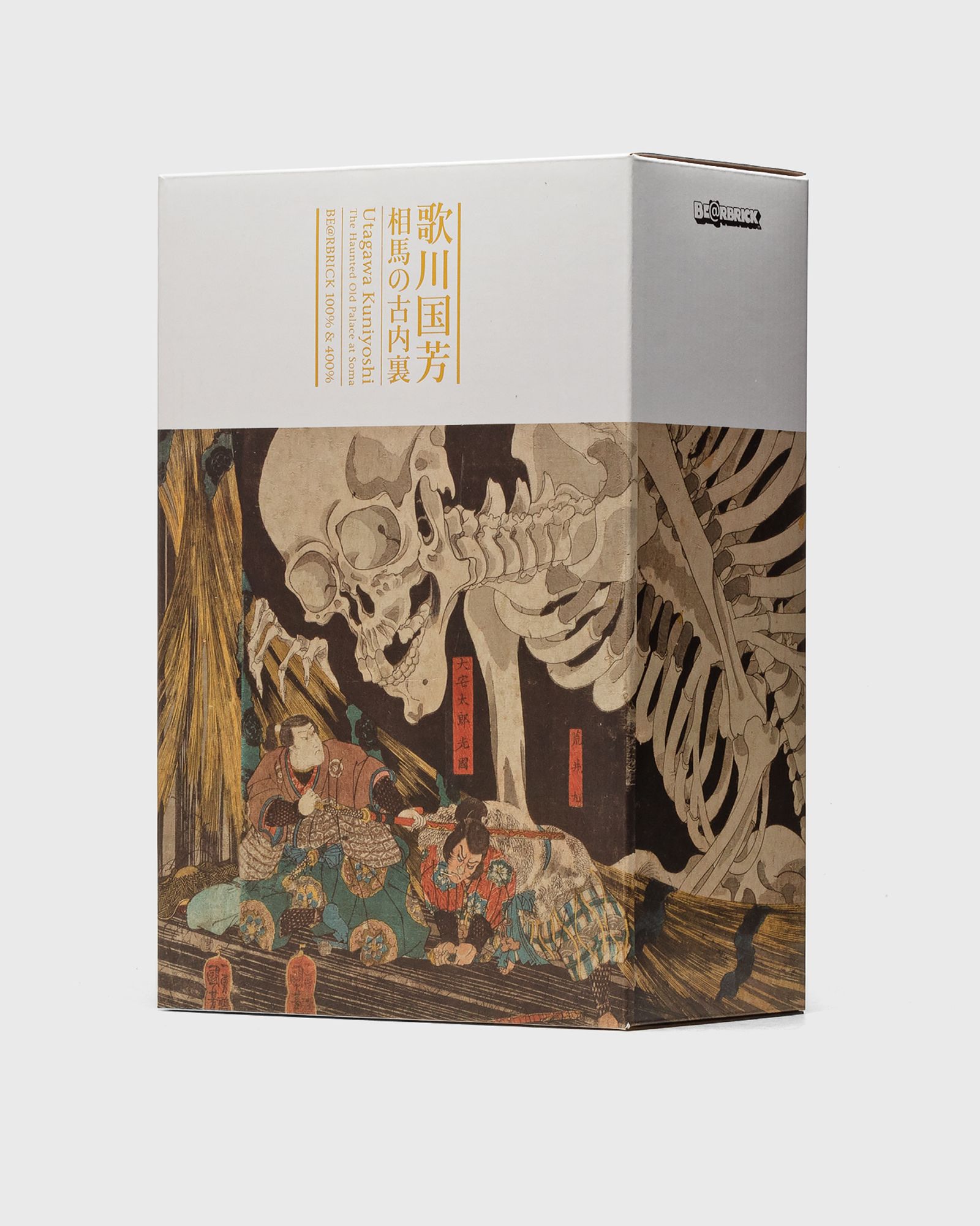 BEARBRICK 1000% UTAGAWA KUNIYOSHI THE HAUNTED OLD PALACE AT SOMA