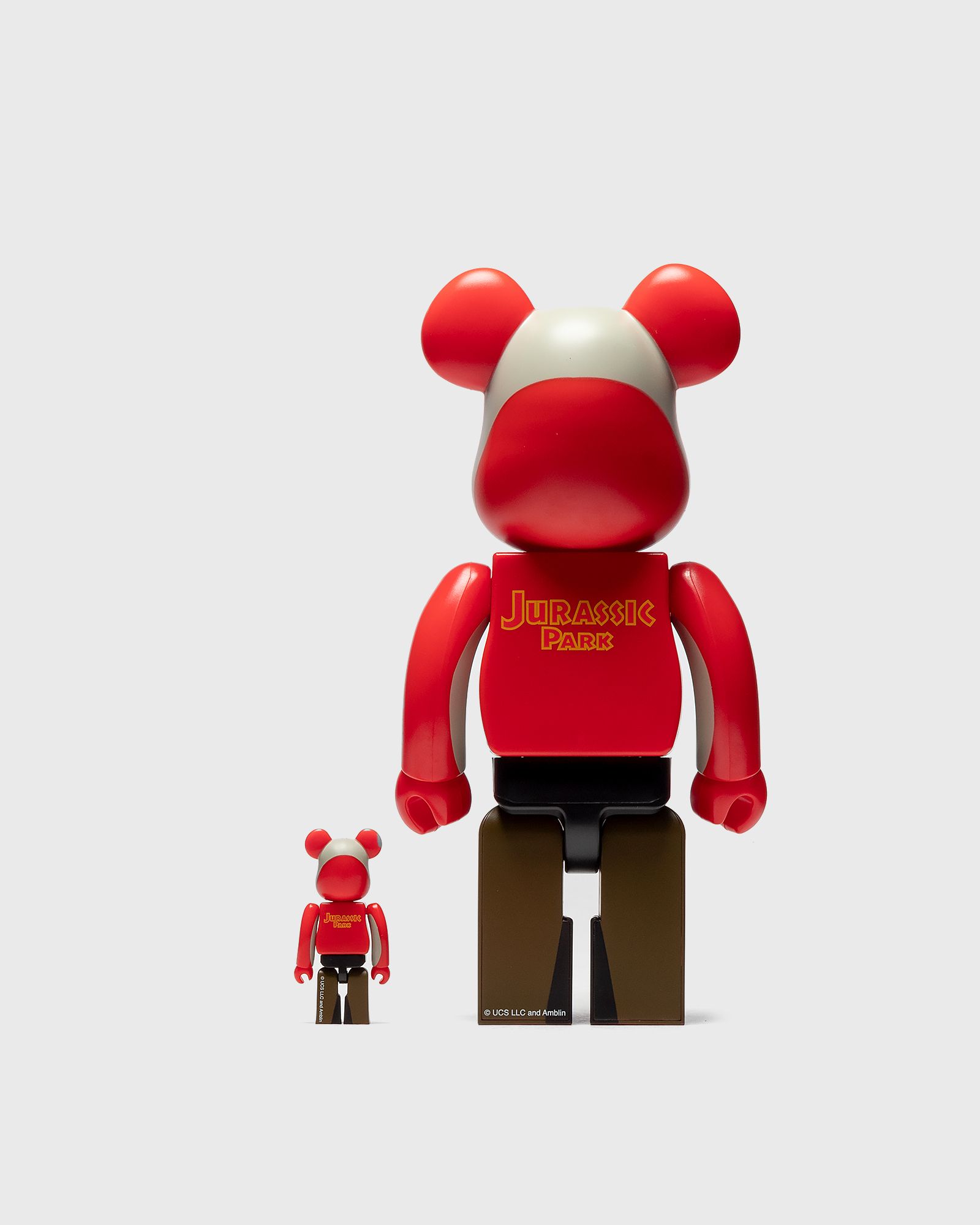 BEARBRICK 400% JURASSIC PARK 2-PACK