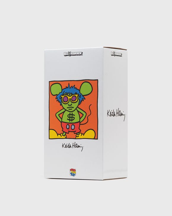 MEDICOM BEARBRICK 400% KEITH HARING ANDY MOUSE Multi | BSTN Store