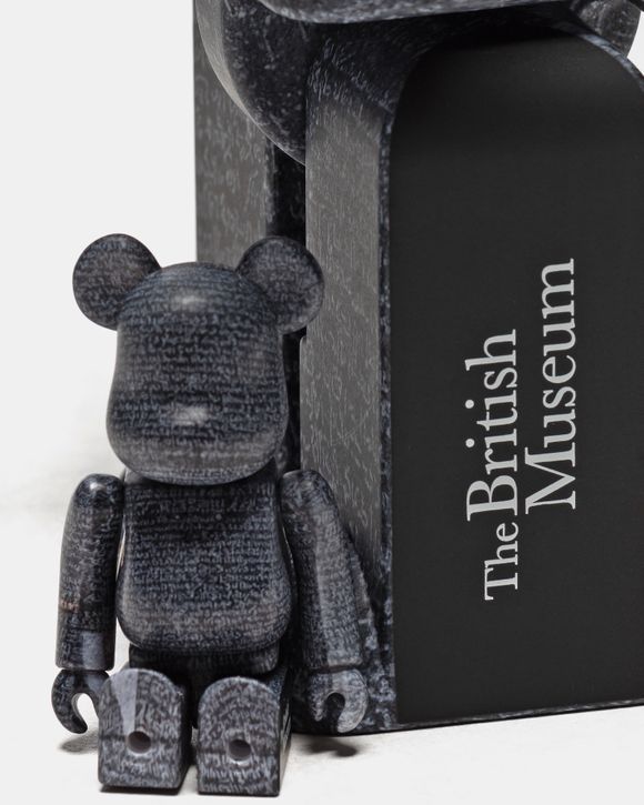 MEDICOM BEARBRICK 400% THE ROSETTA STONE 2-PACK Grey | BSTN