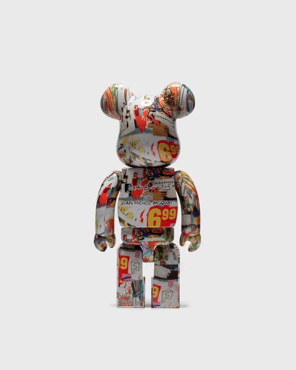 MEDICOM BEARBRICK 400% WARHOL X BASQUIAT #4 Multi | BSTN Store