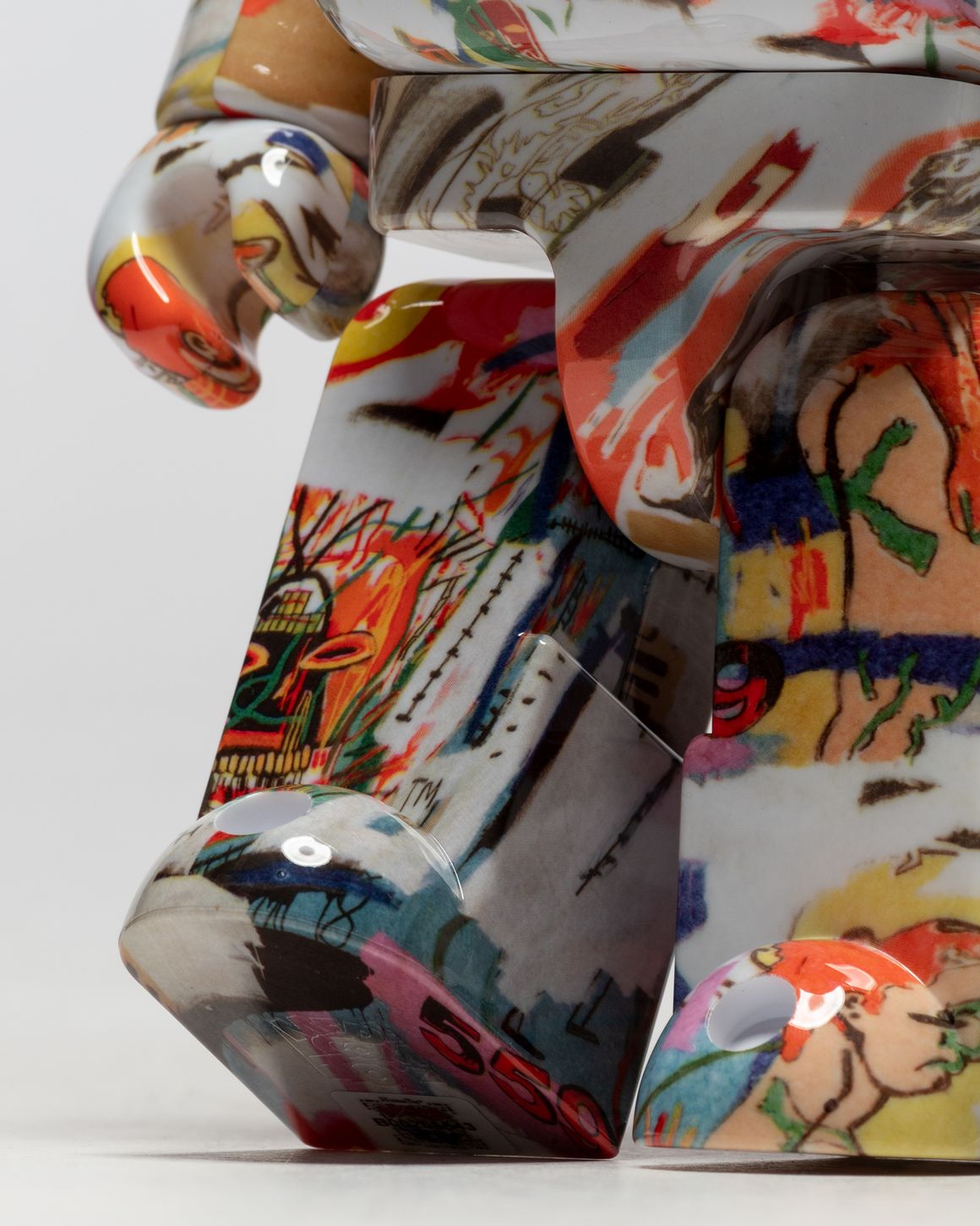 MEDICOM BEARBRICK 400% WARHOL X BASQUIAT #4 Multi | BSTN Store