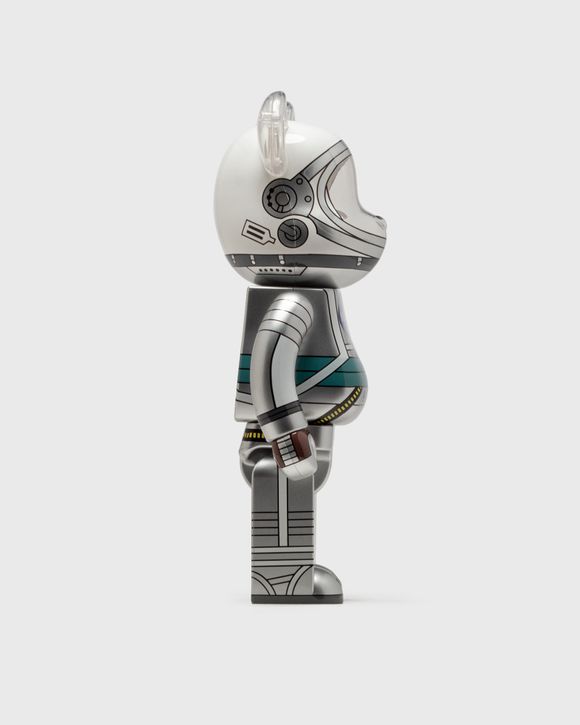 MEDICOM BEARBRICK 1000% PROJECT MERCURY ASTRONAUT Silver | BSTN Store