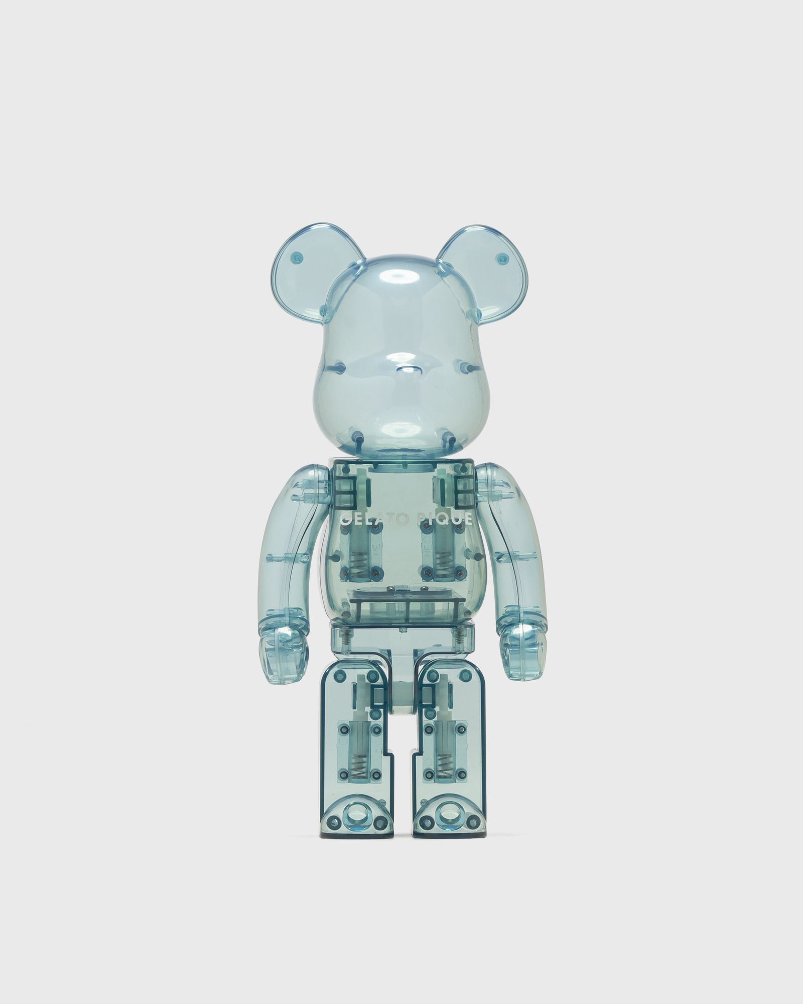 BEARBRICK 400% GELATO PIQUE MINT WHITE