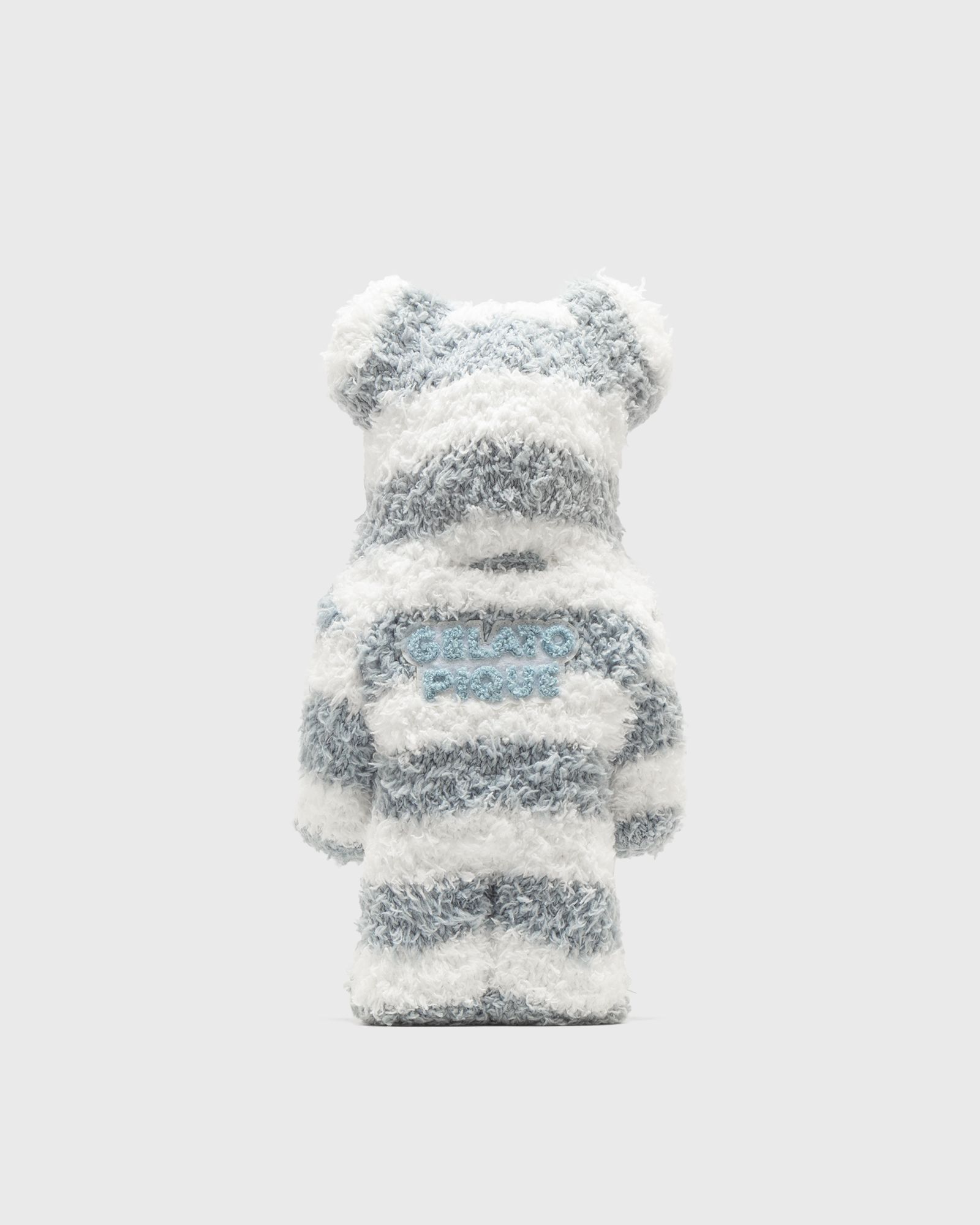 BEARBRICK 400% GELATO PIQUE MINT WHITE
