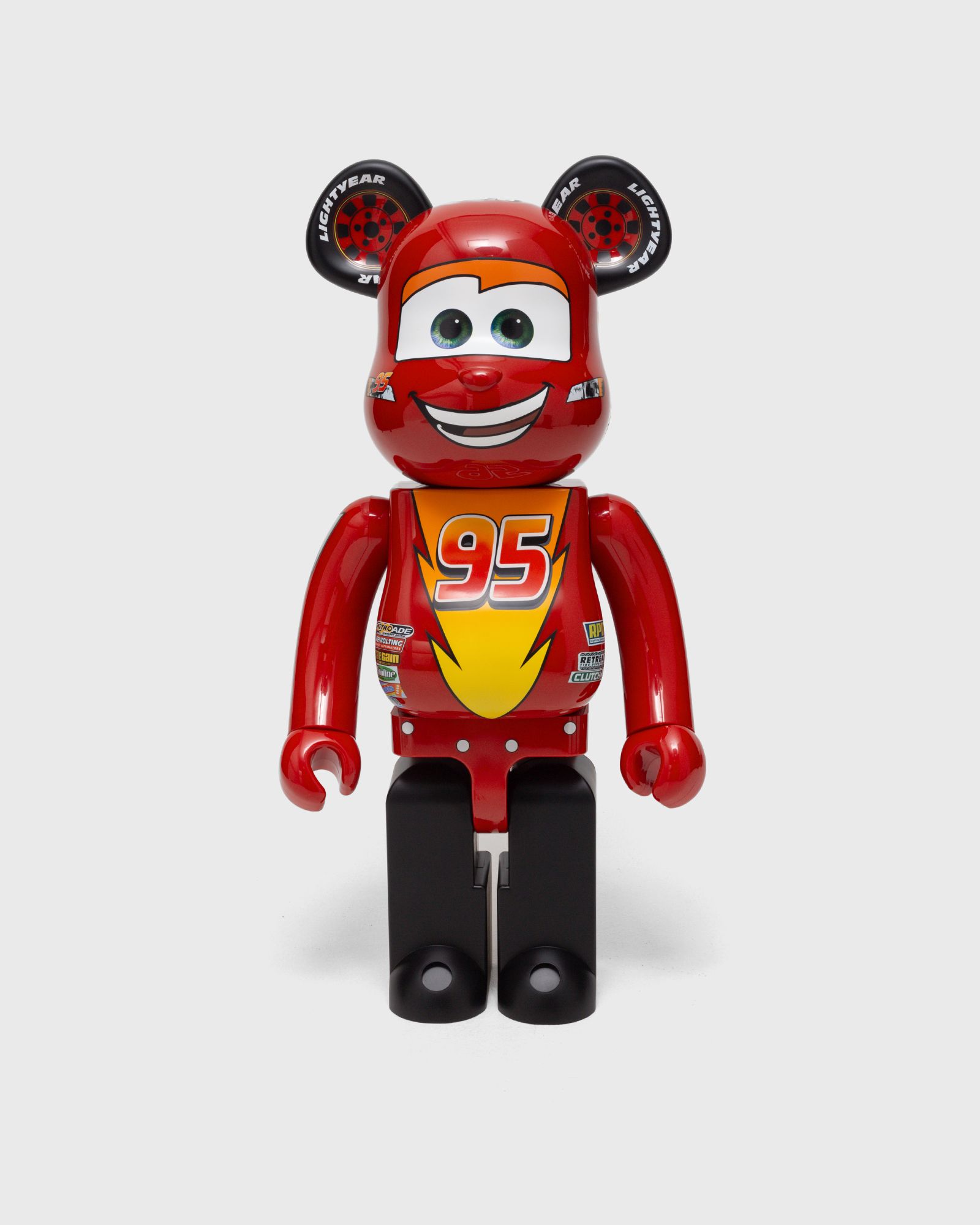 BEARBRICK 1000% CARS LIGHTNING MCQUEEN