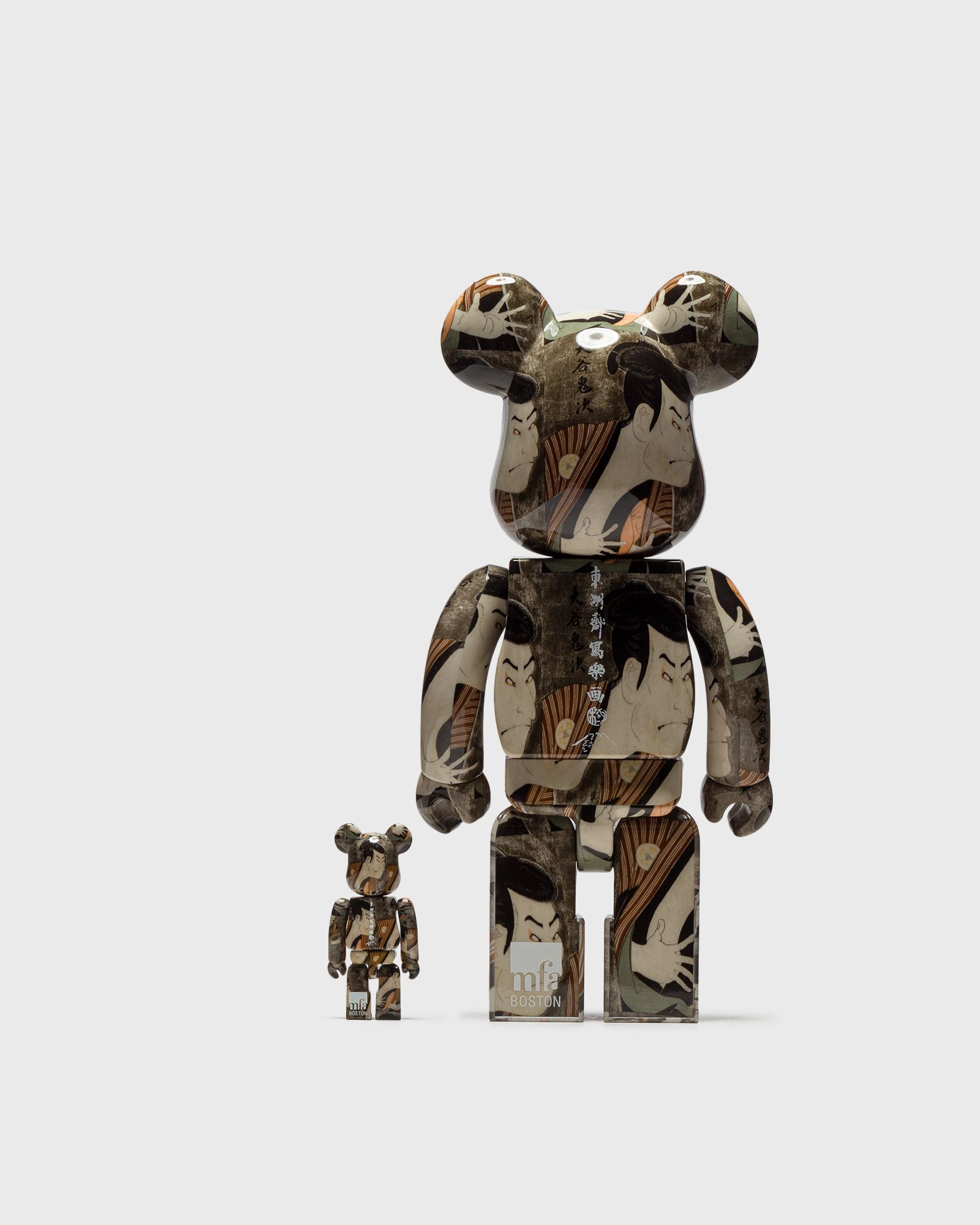 BEARBRICK 400% TOSHUSAI SHARAKU OTANI ONIJI III 2-PACK