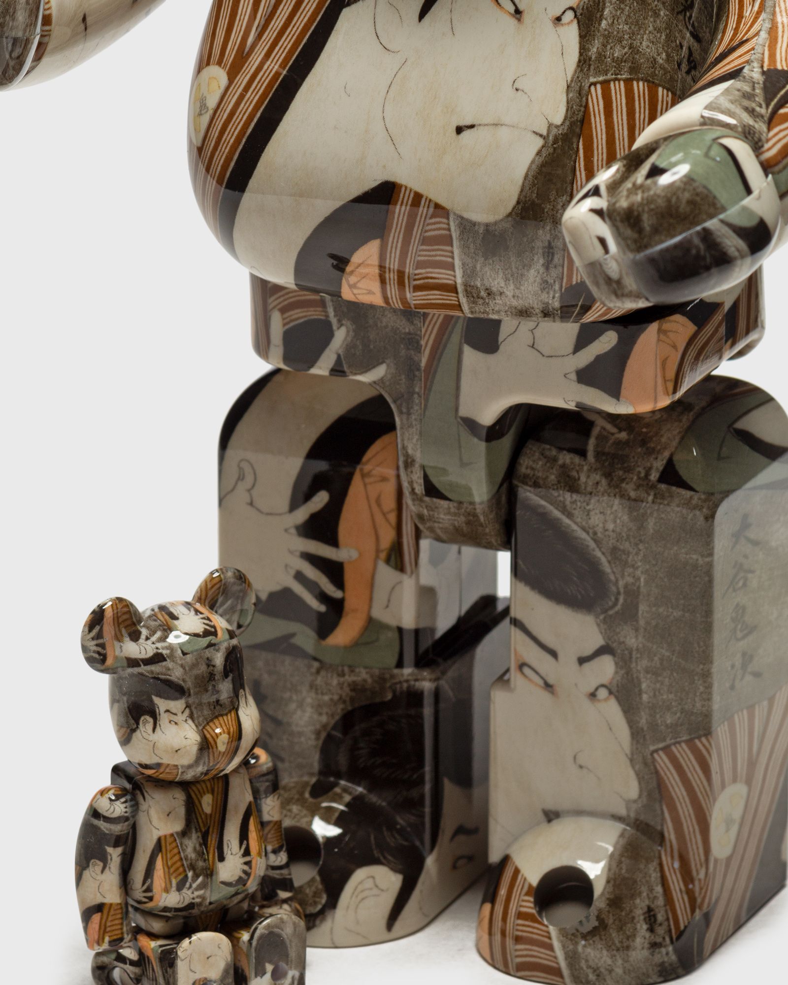 BEARBRICK 400% TOSHUSAI SHARAKU OTANI ONIJI III 2-PACK