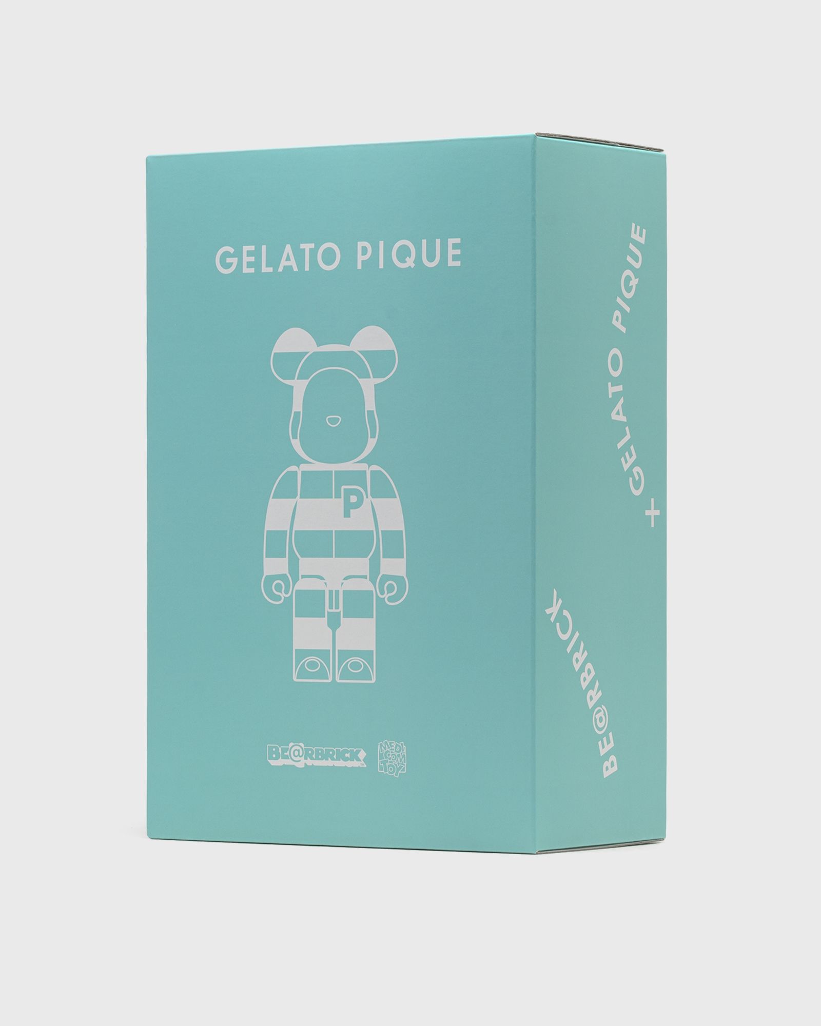 BEARBRICK 1000% GELATO PIQUE MINT WHITE
