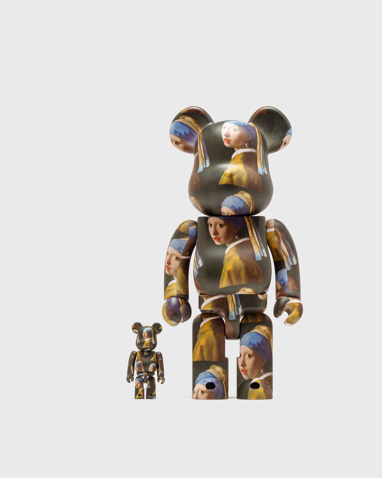 BEARBRICK 400% VERMEER GIRL WITH A PEARL EARRING 2-PACK