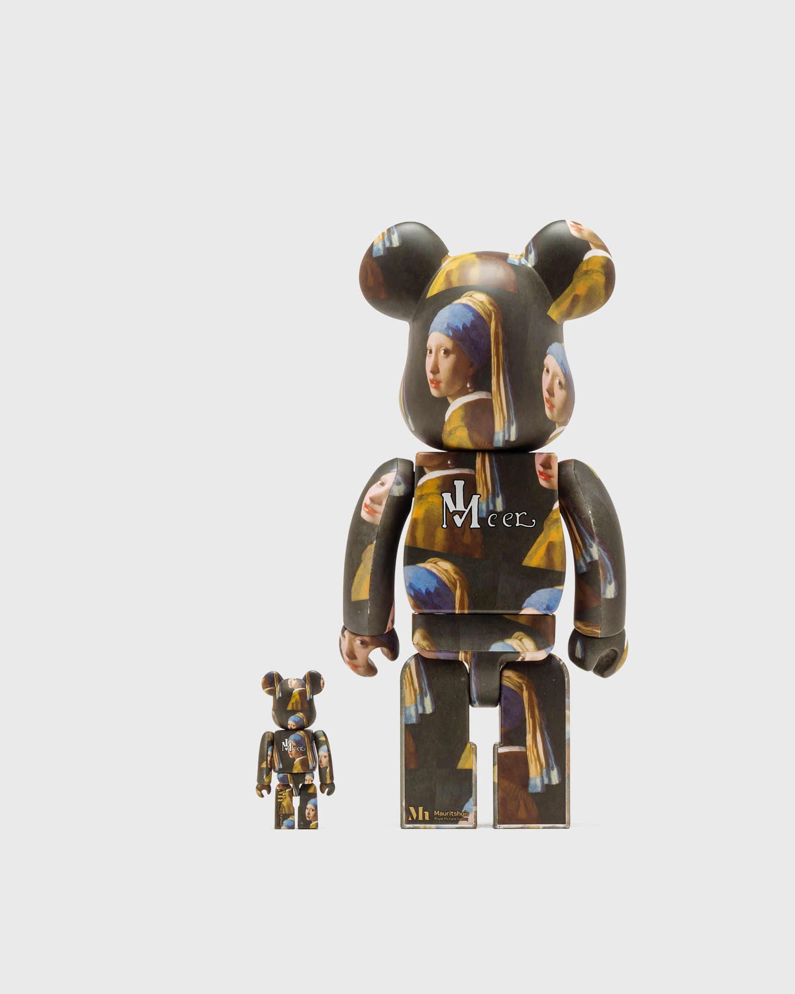 BEARBRICK 400% VERMEER GIRL WITH A PEARL EARRING 2-PACK
