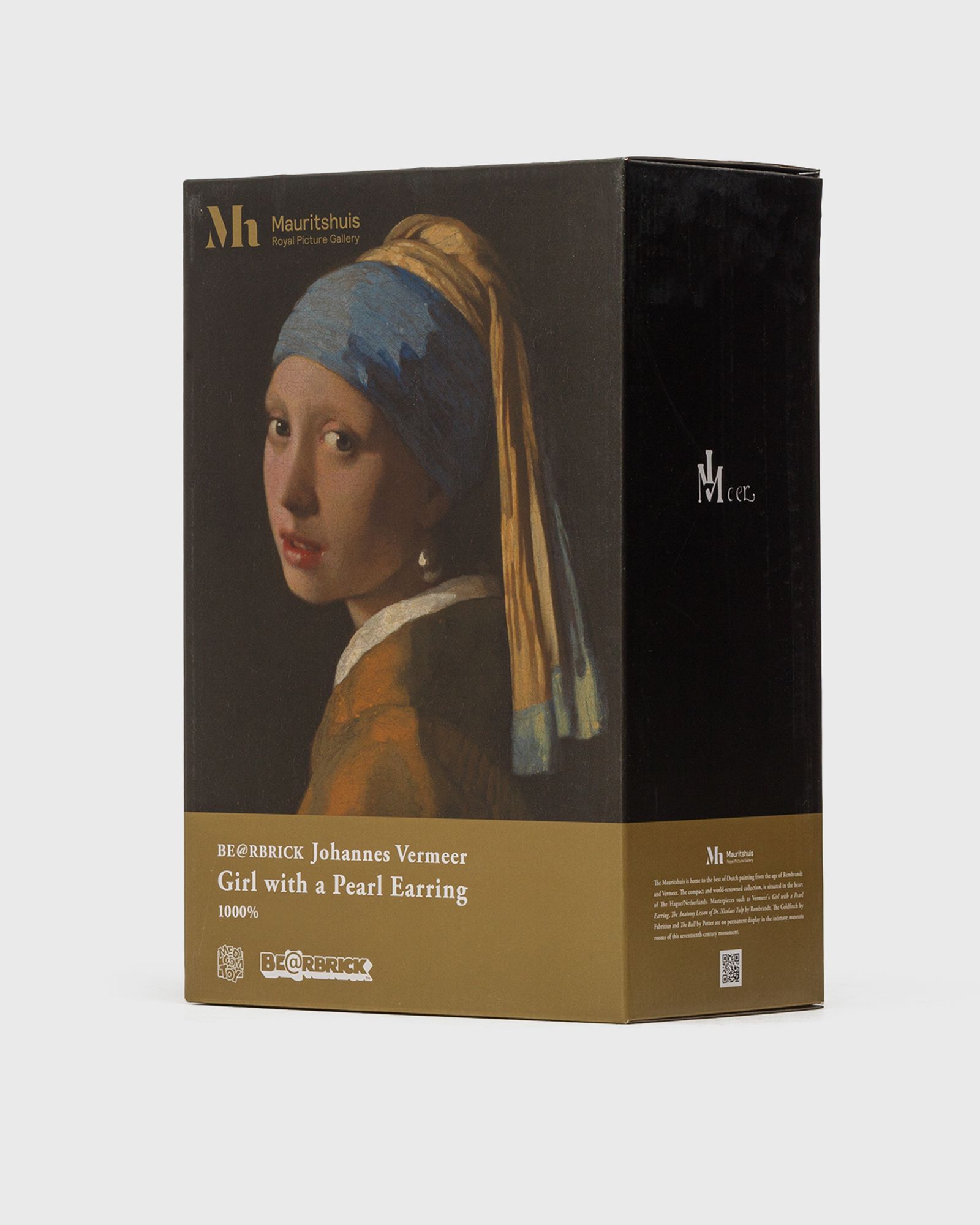 BEARBRICK 1000% VERMEER GIRL WITH A PEARL EARRING