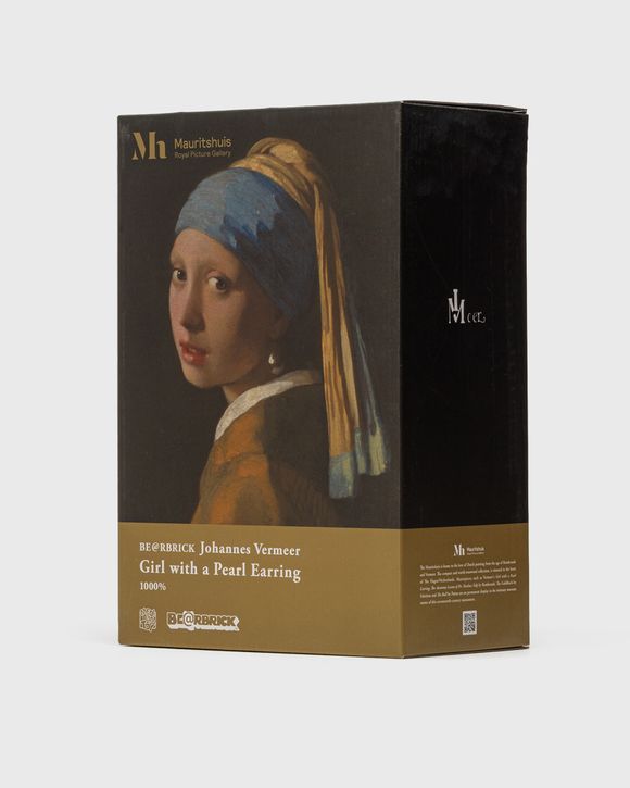 BEARBRICK 1000% VERMEER GIRL WITH A PEARL EARRING - MULTI