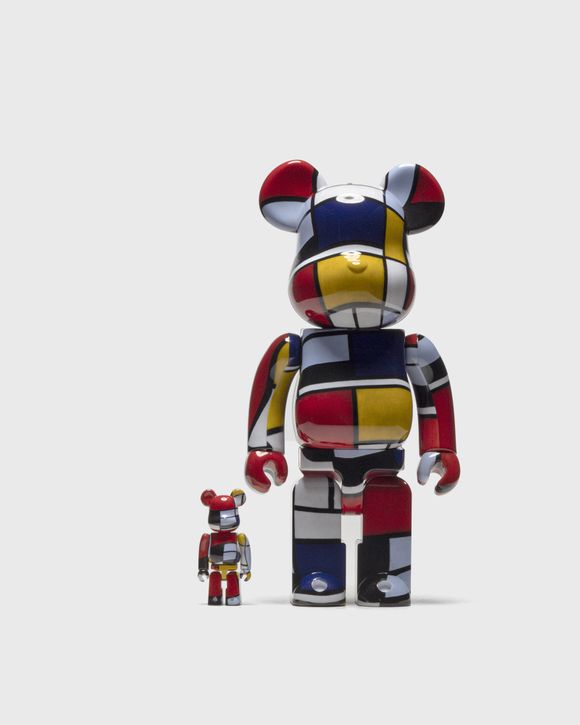 BE@RBRICK Piet Mondrian 100% & 400% Bearbrick MEDICOM TOY