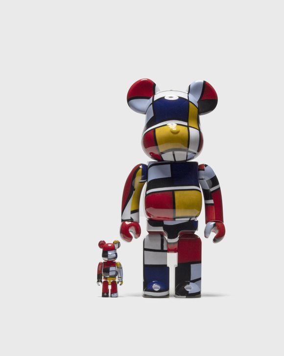 エンタメ/ホビーBE@RBRICK Piet Mondrian 400％ 100％