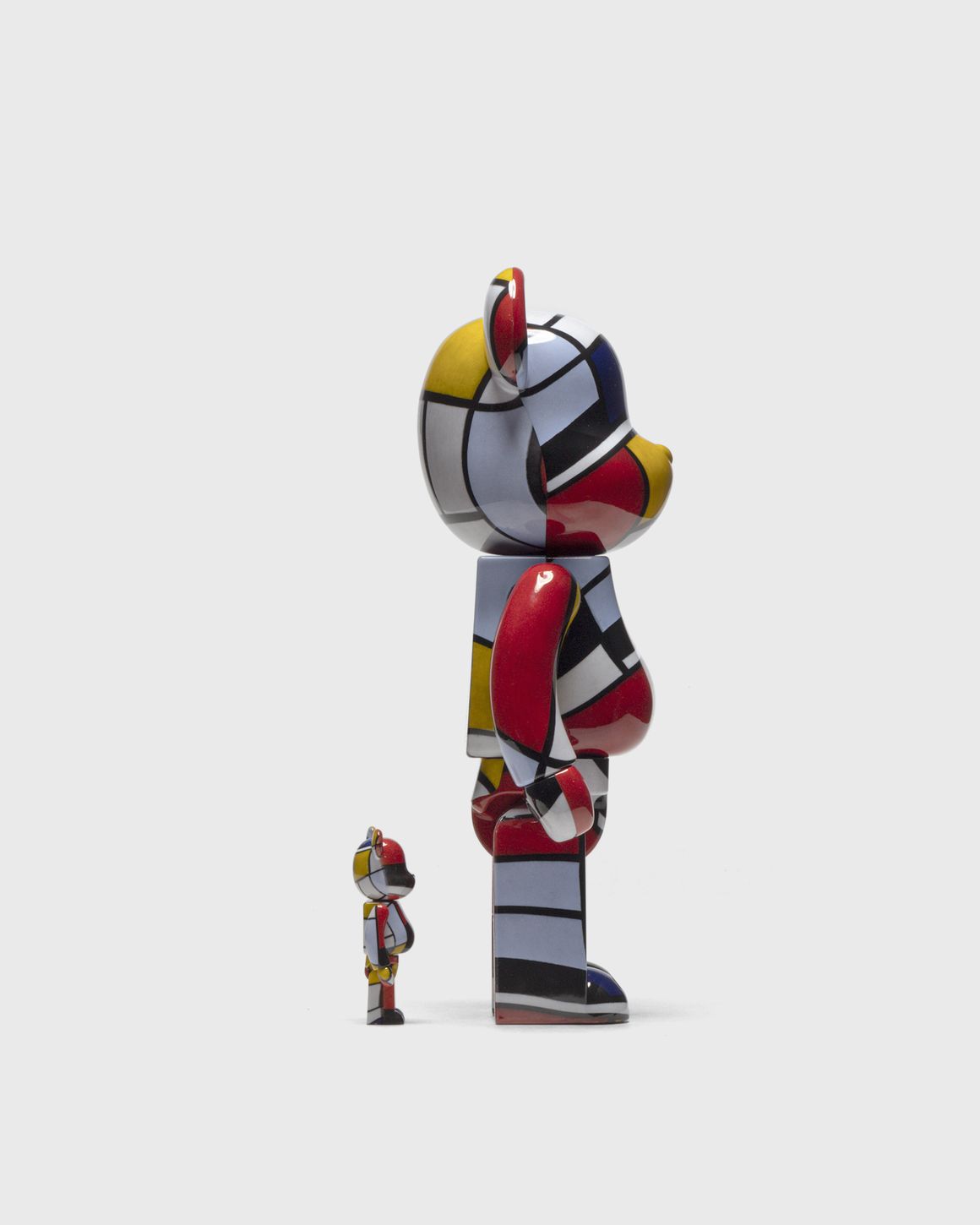 MEDICOM BEARBRICK 400% PIET MONDRIAN 2-PACK Multi | BSTN Store