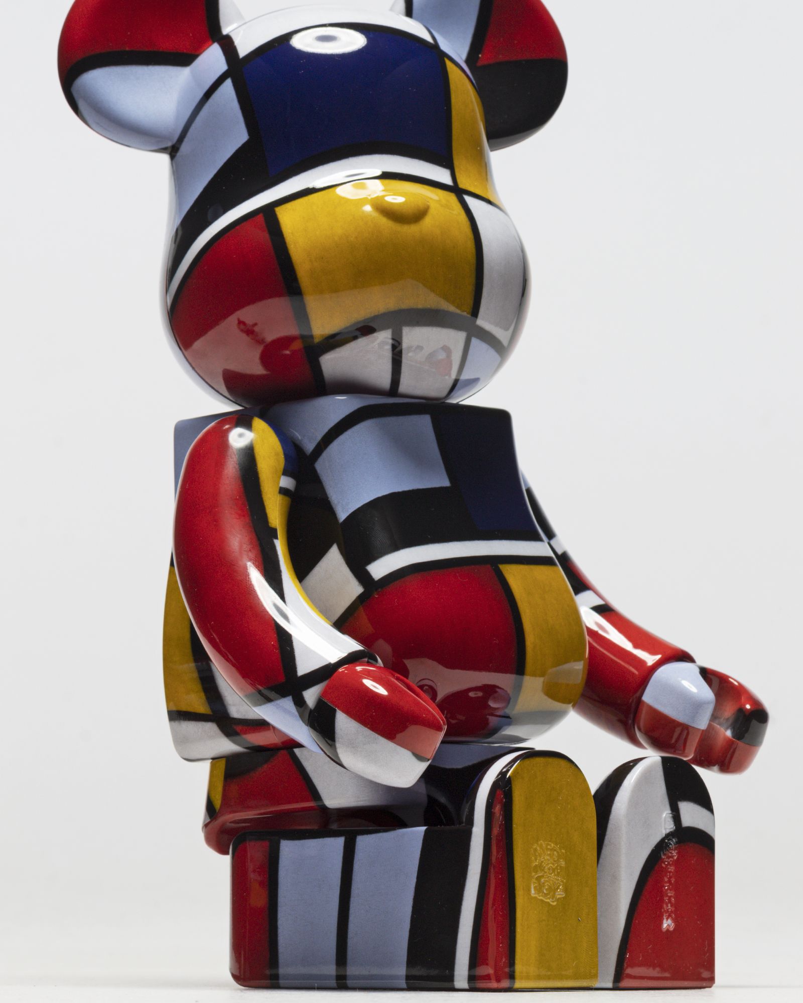 MEDICOM TOY - BE@RBRICK Piet Mondrian 100％ 400％ モンドリアン MEDICOM BEARBRICK 1000% PIET MONDRIAN Multi | BSTN Store