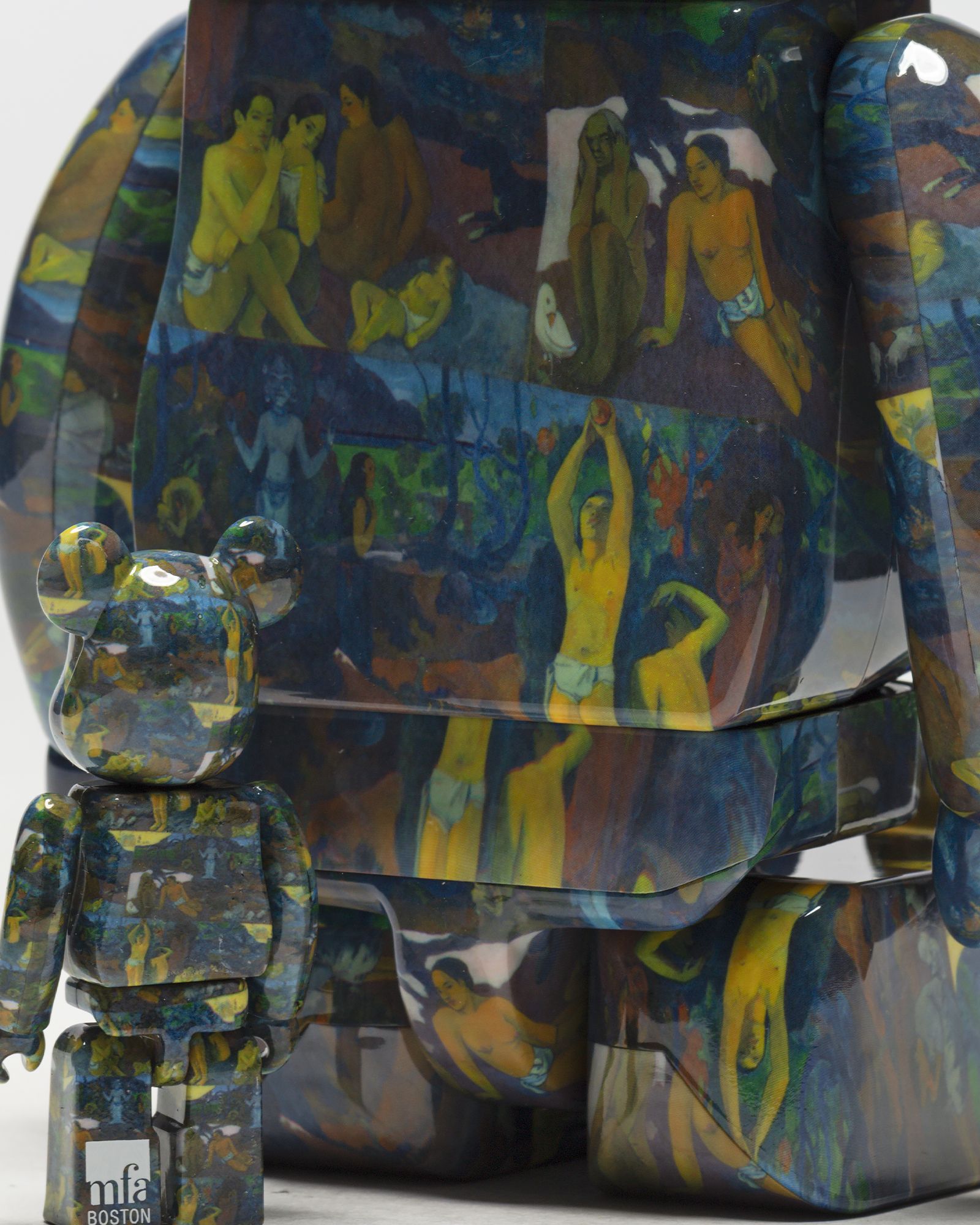 BEARBRICK 400% GAUGUIN WHERE DO WE COME FROM? WHAT ARE WE? 2-PACK
