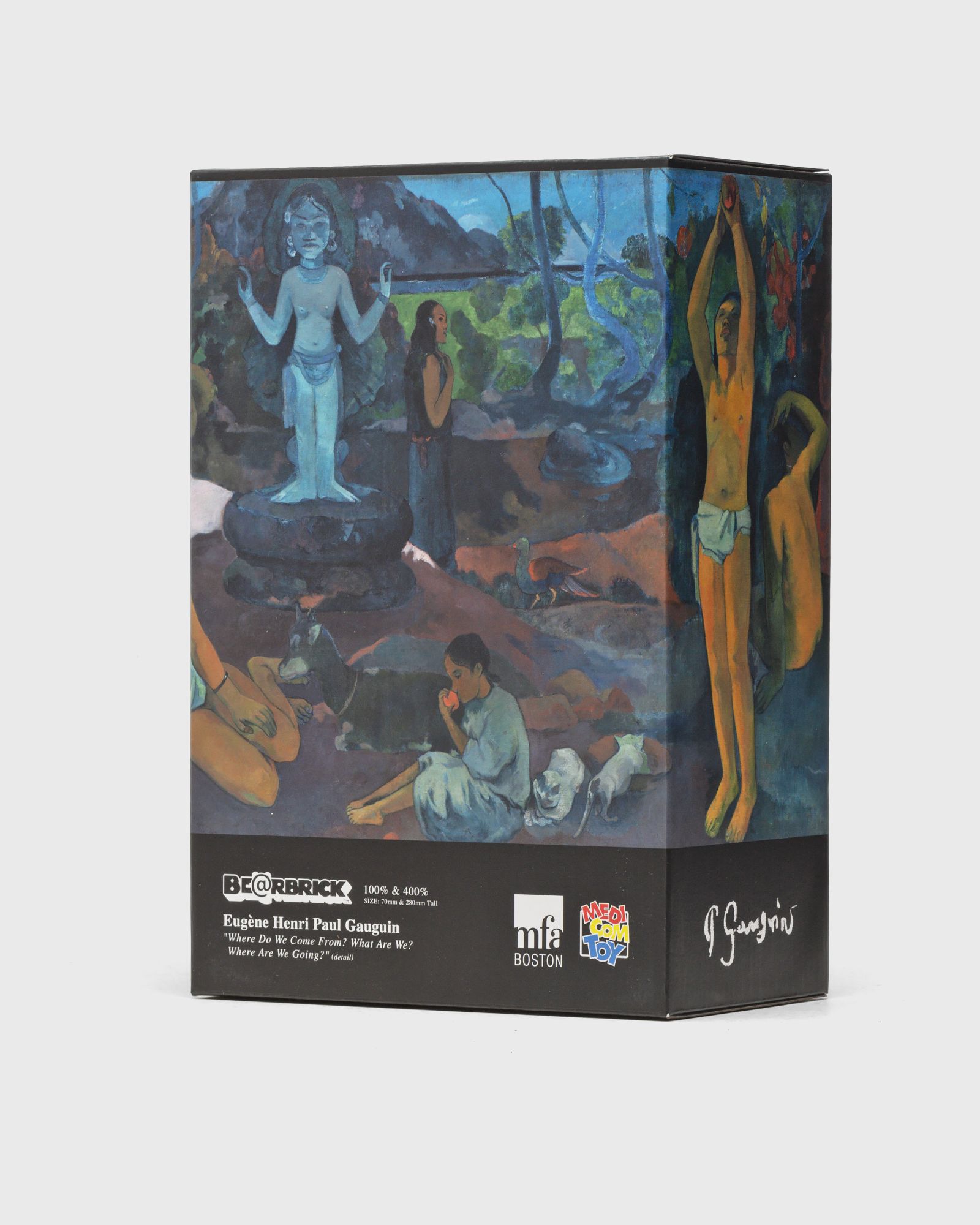 BEARBRICK 1000% GAUGUIN WHERE DO WE COME FROM? WHAT ARE WE? WHERE ARE WE GOING?