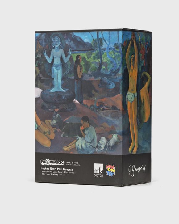 BEARBRICK 1000% GAUGUIN WHERE DO WE COME FROM? WHAT ARE WE? WHERE ARE WE GOING?